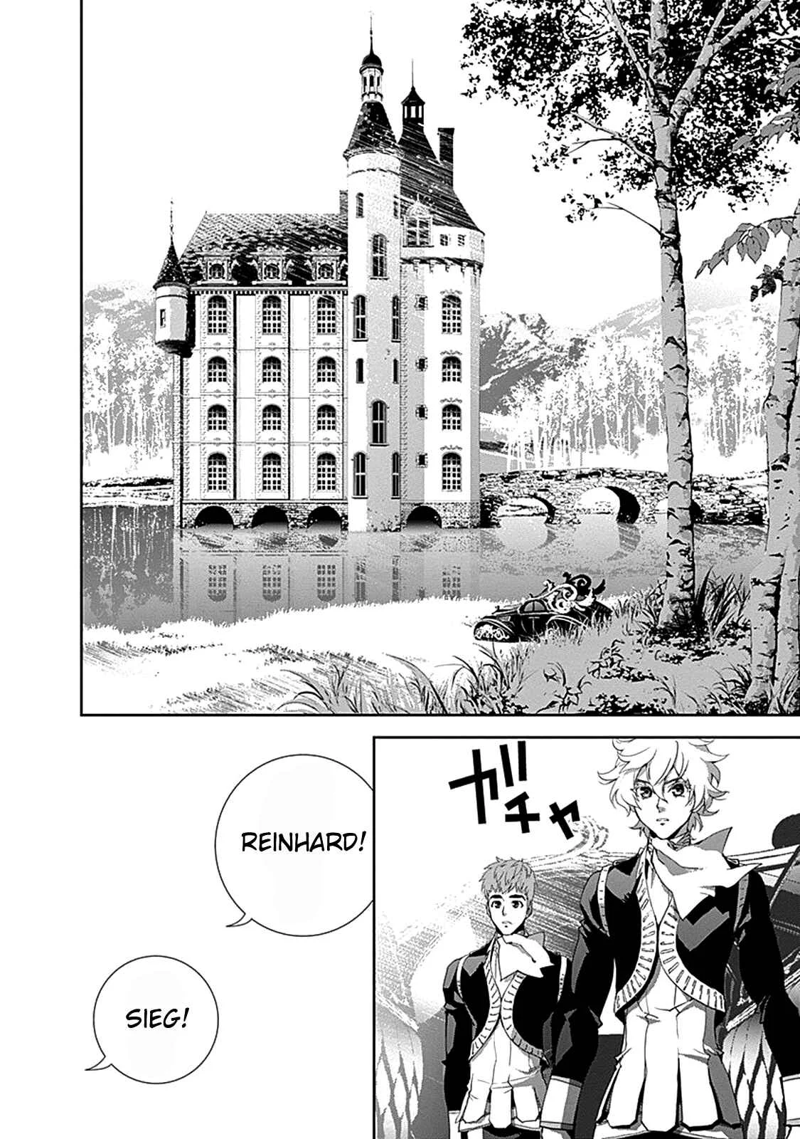 Ginga Eiyuu Densetsu Chapter 5: Reinhard von Müsel Graduates From the Officer Academy: Entering the Imperial Army - Page 13
