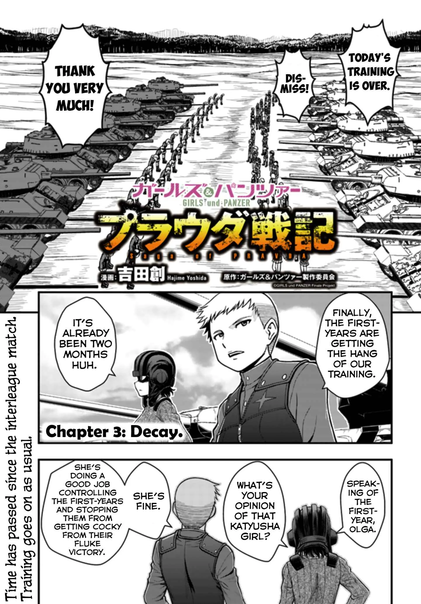 Girls und Panzer - Saga of Pravda Chapter 3: Decay (v2) - Page 1