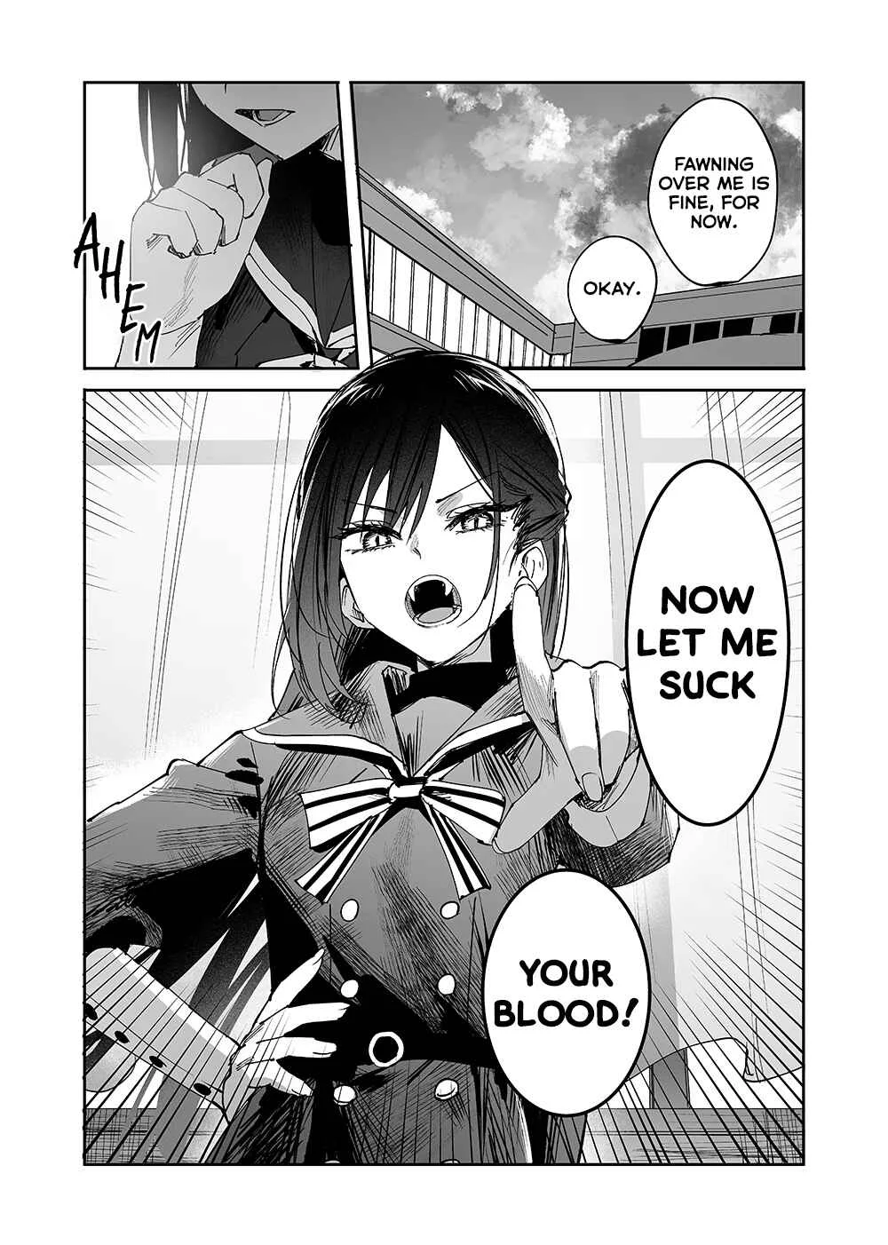 Girls × Vampire (Pre-Serialization) Chapter 2: Ruruna-sama Sucks - Page 1