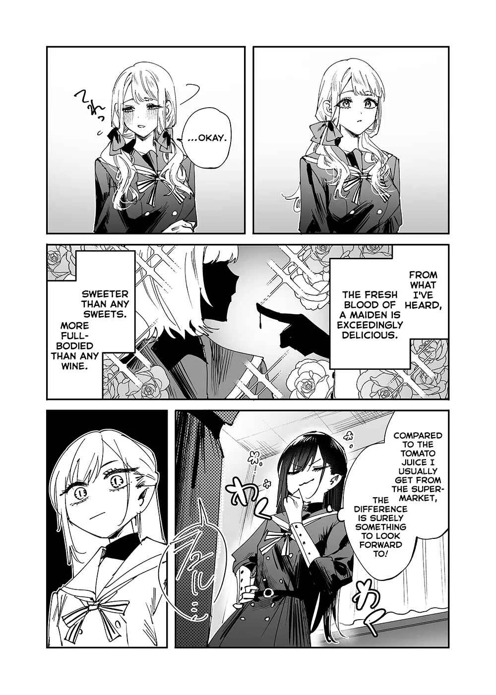 Girls × Vampire (Pre-Serialization) Chapter 2: Ruruna-sama Sucks - Page 2