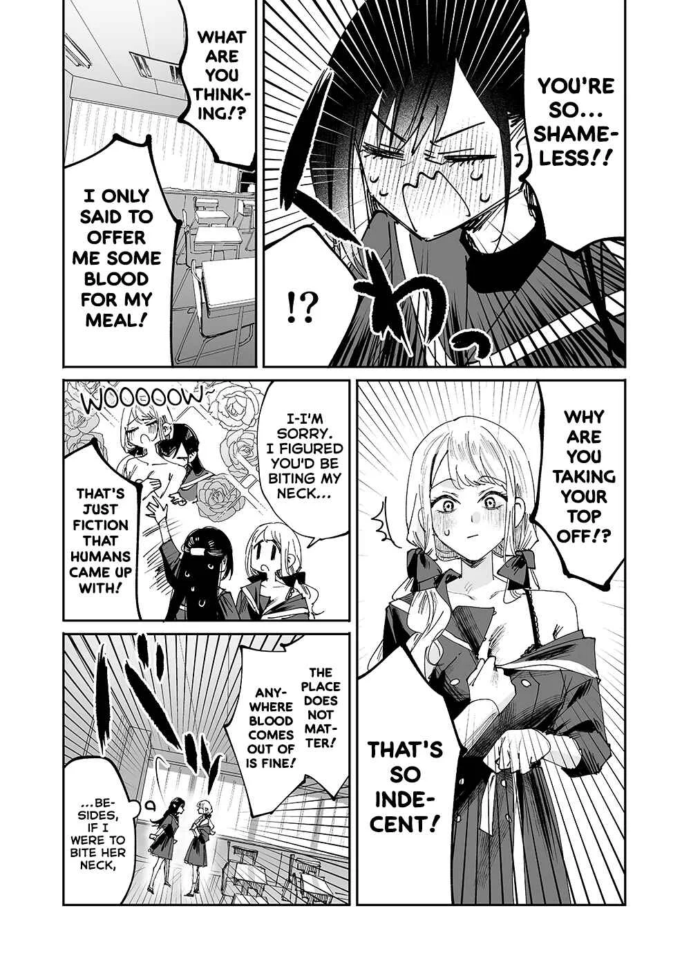 Girls × Vampire (Pre-Serialization) Chapter 2: Ruruna-sama Sucks - Page 4
