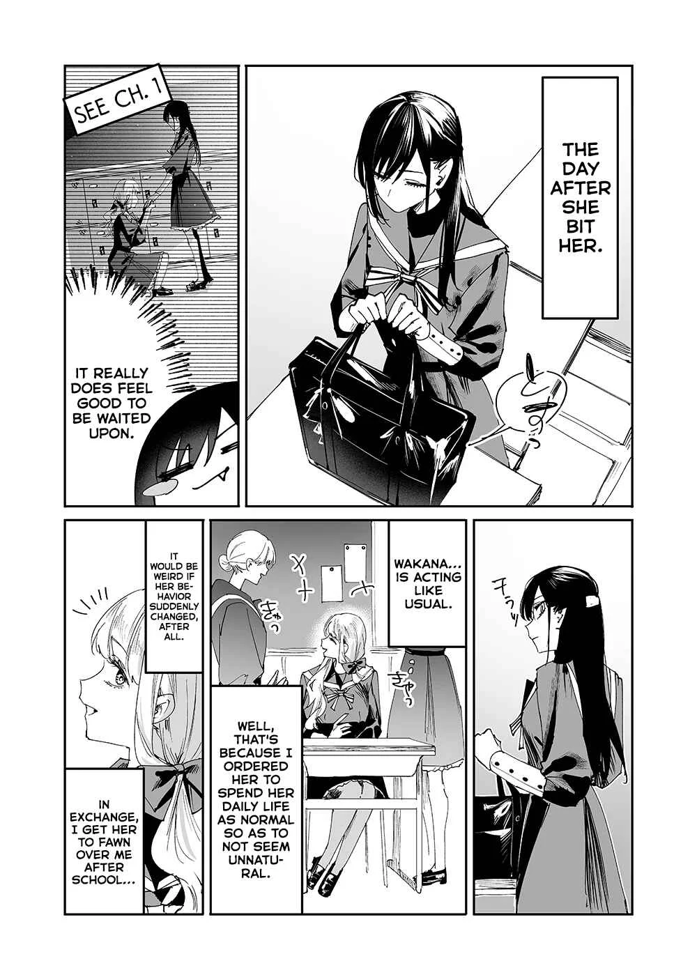Girls × Vampire (Pre-Serialization) Chapter 3: Ruruna-sama Pushes Her Luck - Page 4