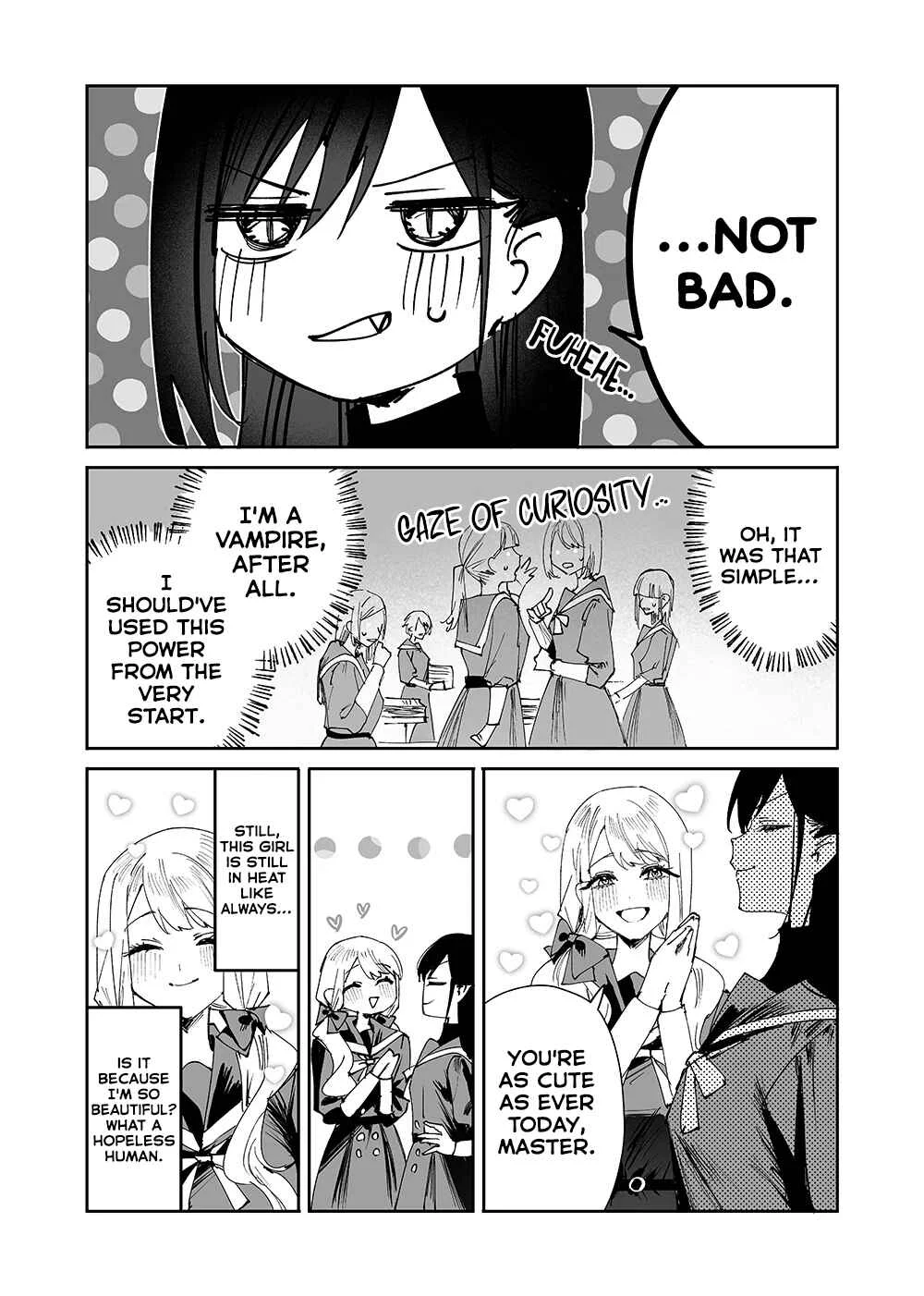 Girls × Vampire (Pre-Serialization) Chapter 3: Ruruna-sama Pushes Her Luck - Page 8