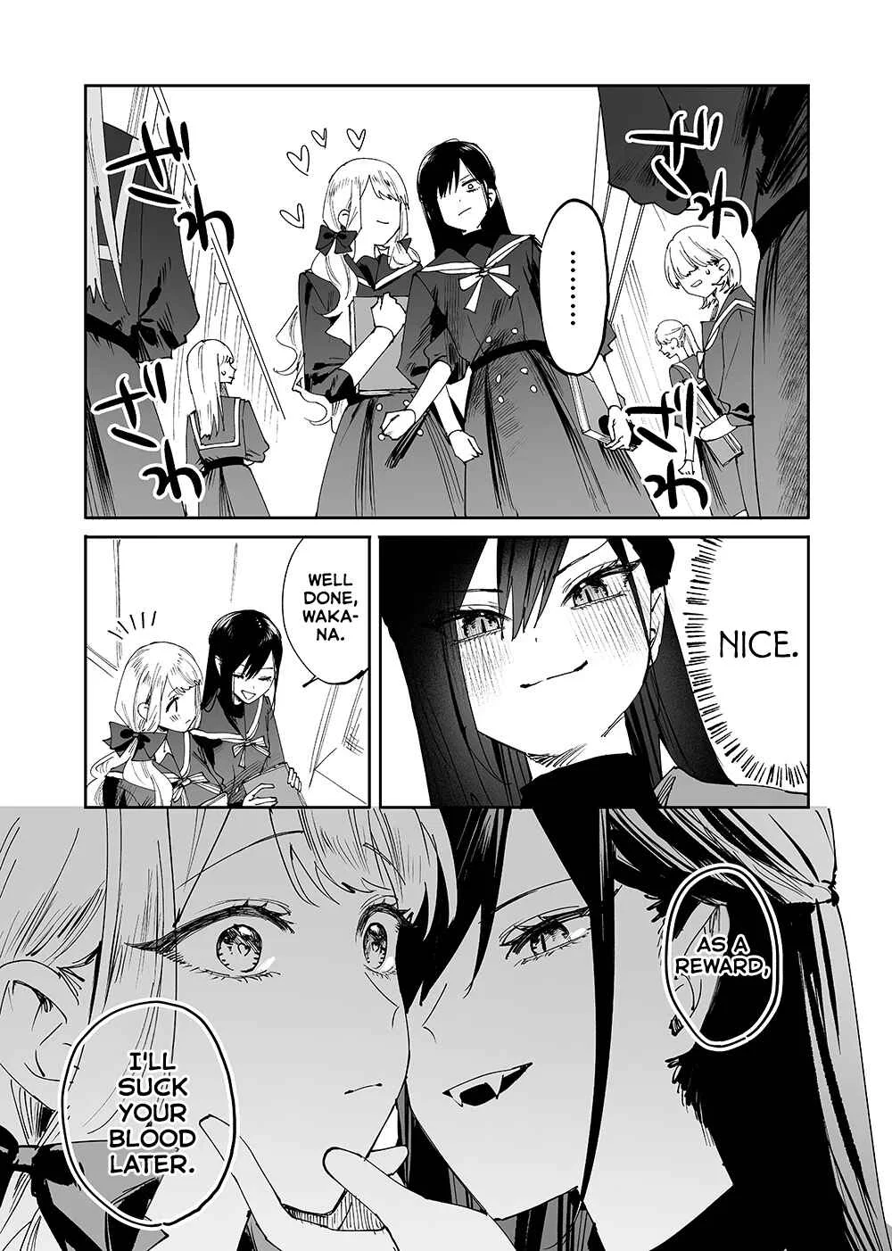 Girls × Vampire (Pre-Serialization) Chapter 4: Ruruna-sama Messed Up? - Page 3