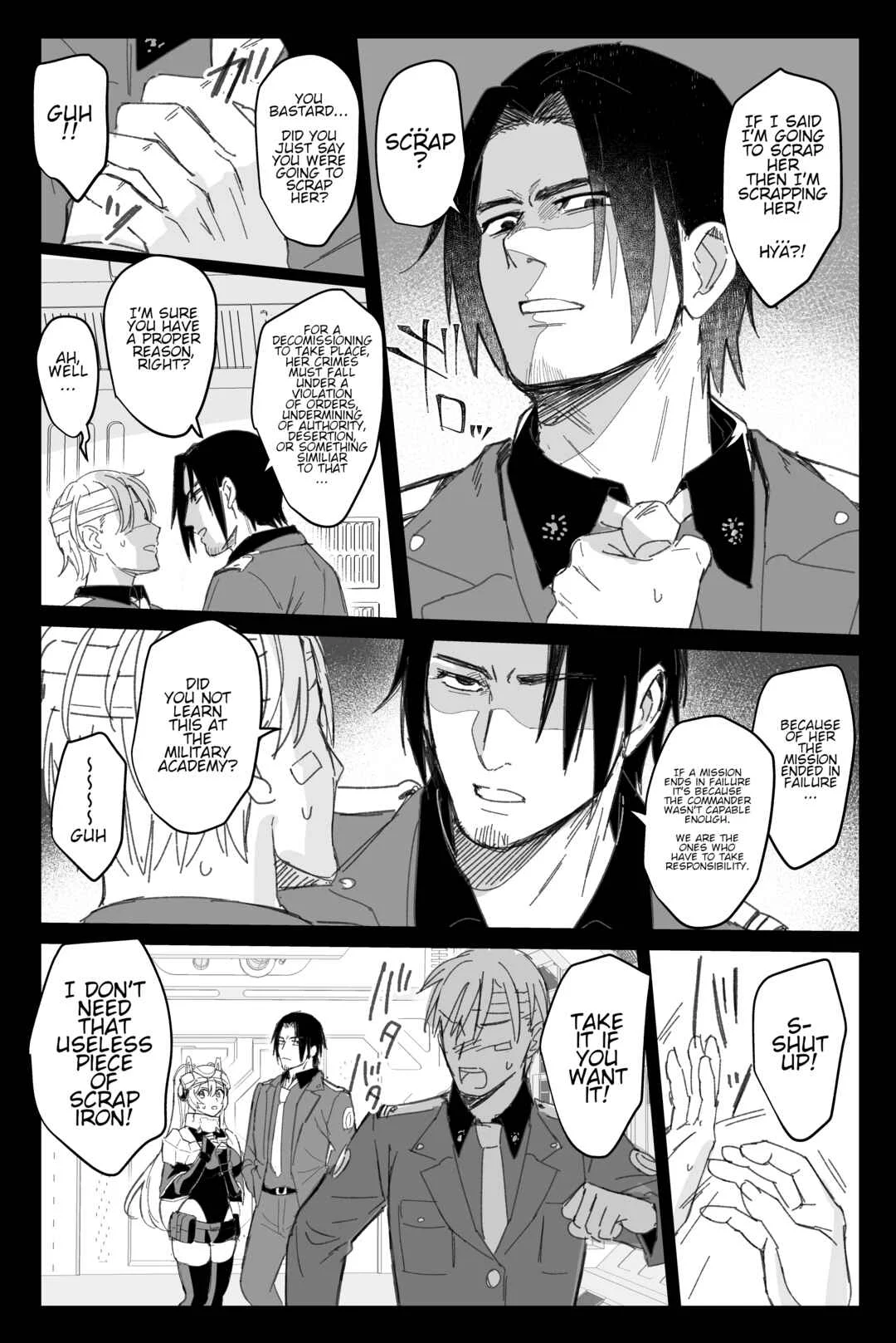 Goddess of Victory: Nikke - Ryousangata Nike x Sousaku Shikikan (Doujinshi) Chapter 1: Nameless Goddess - Page 4