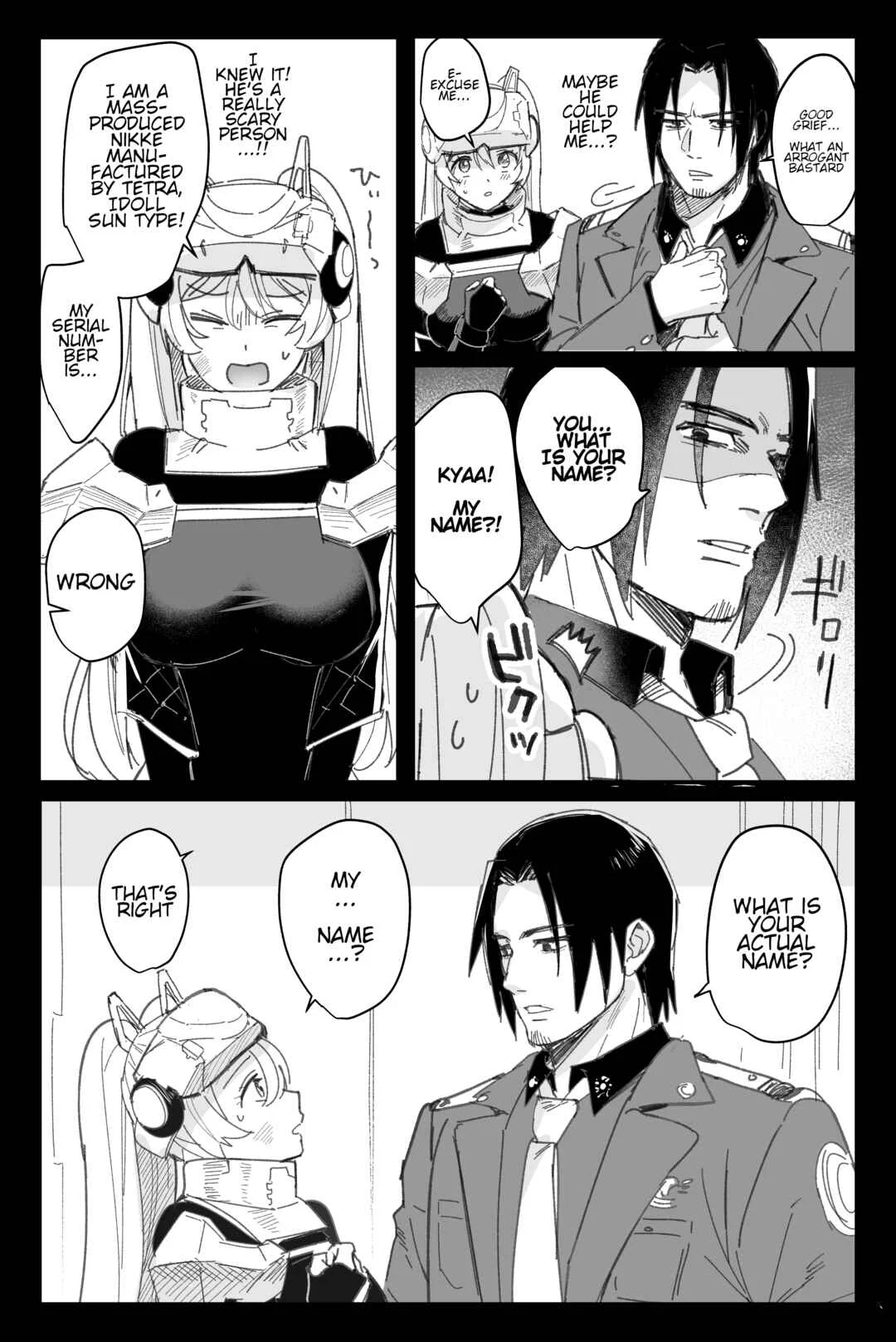 Goddess of Victory: Nikke - Ryousangata Nike x Sousaku Shikikan (Doujinshi) Chapter 1: Nameless Goddess - Page 5