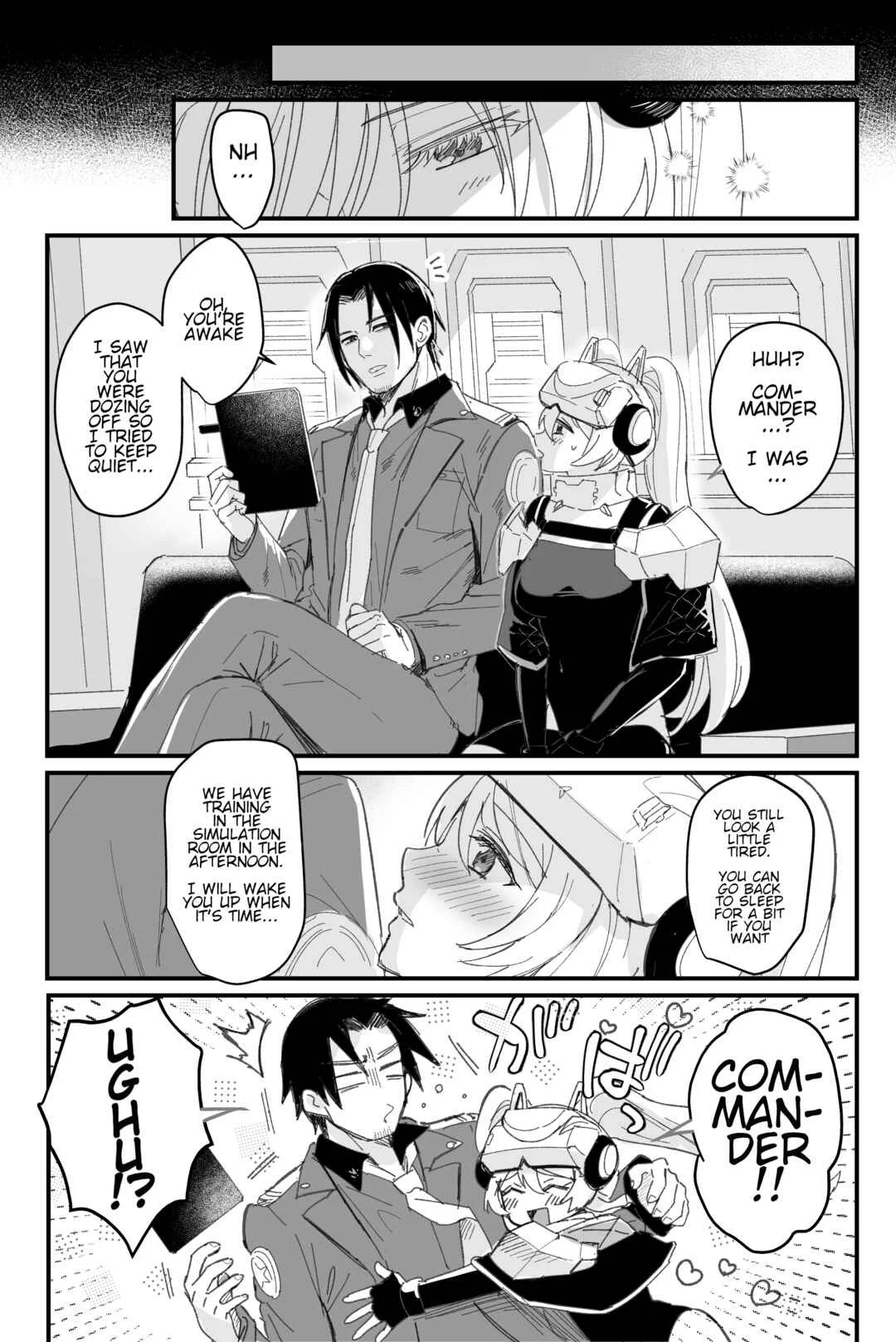 Goddess of Victory: Nikke - Ryousangata Nike x Sousaku Shikikan (Doujinshi) Chapter 1: Nameless Goddess - Page 11