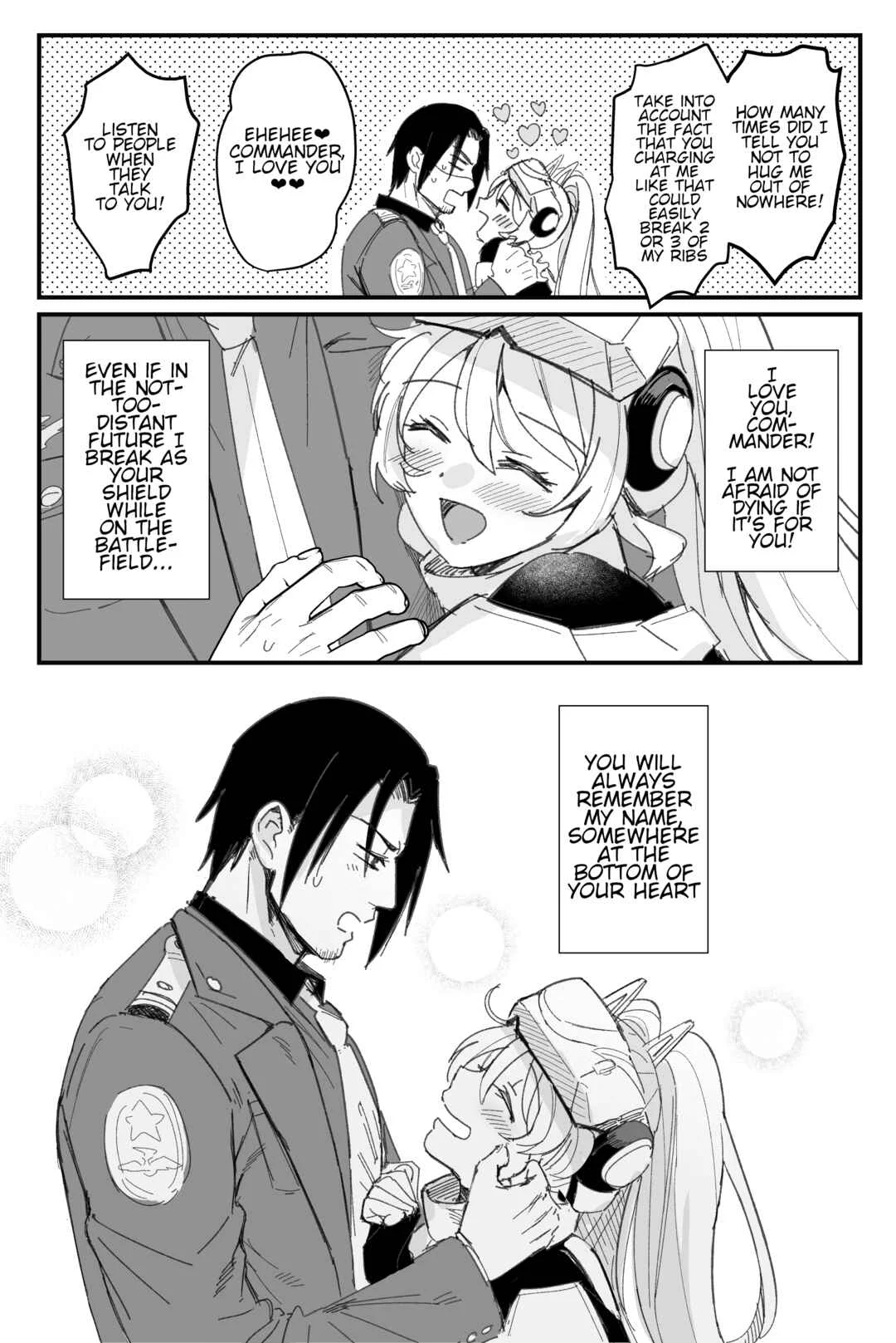 Goddess of Victory: Nikke - Ryousangata Nike x Sousaku Shikikan (Doujinshi) Chapter 1: Nameless Goddess - Page 12