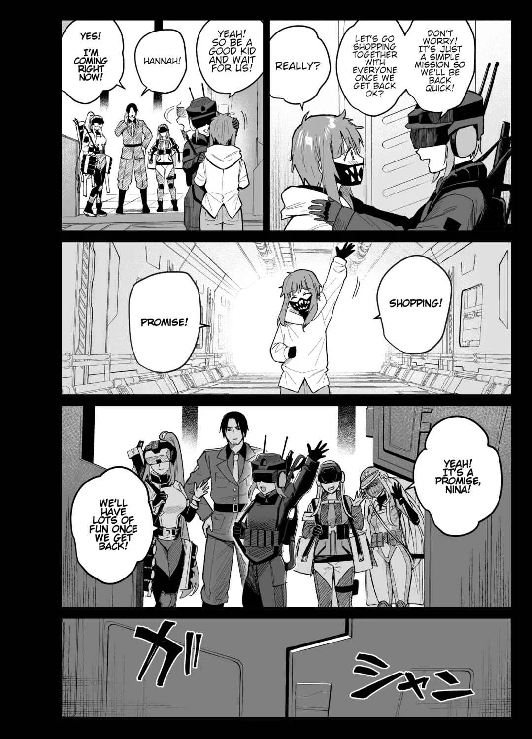 Goddess of Victory: Nikke - Ryousangata Nike x Sousaku Shikikan (Doujinshi) Chapter 2.5: Responsible for their lives - Page 2