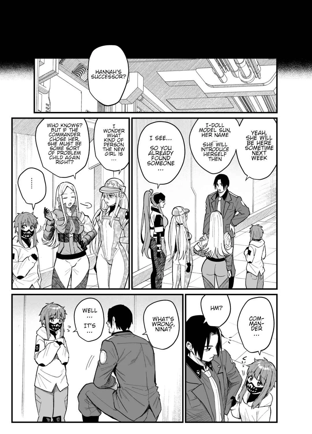 Goddess of Victory: Nikke - Ryousangata Nike x Sousaku Shikikan (Doujinshi) Chapter 2.5: Responsible for their lives - Page 3