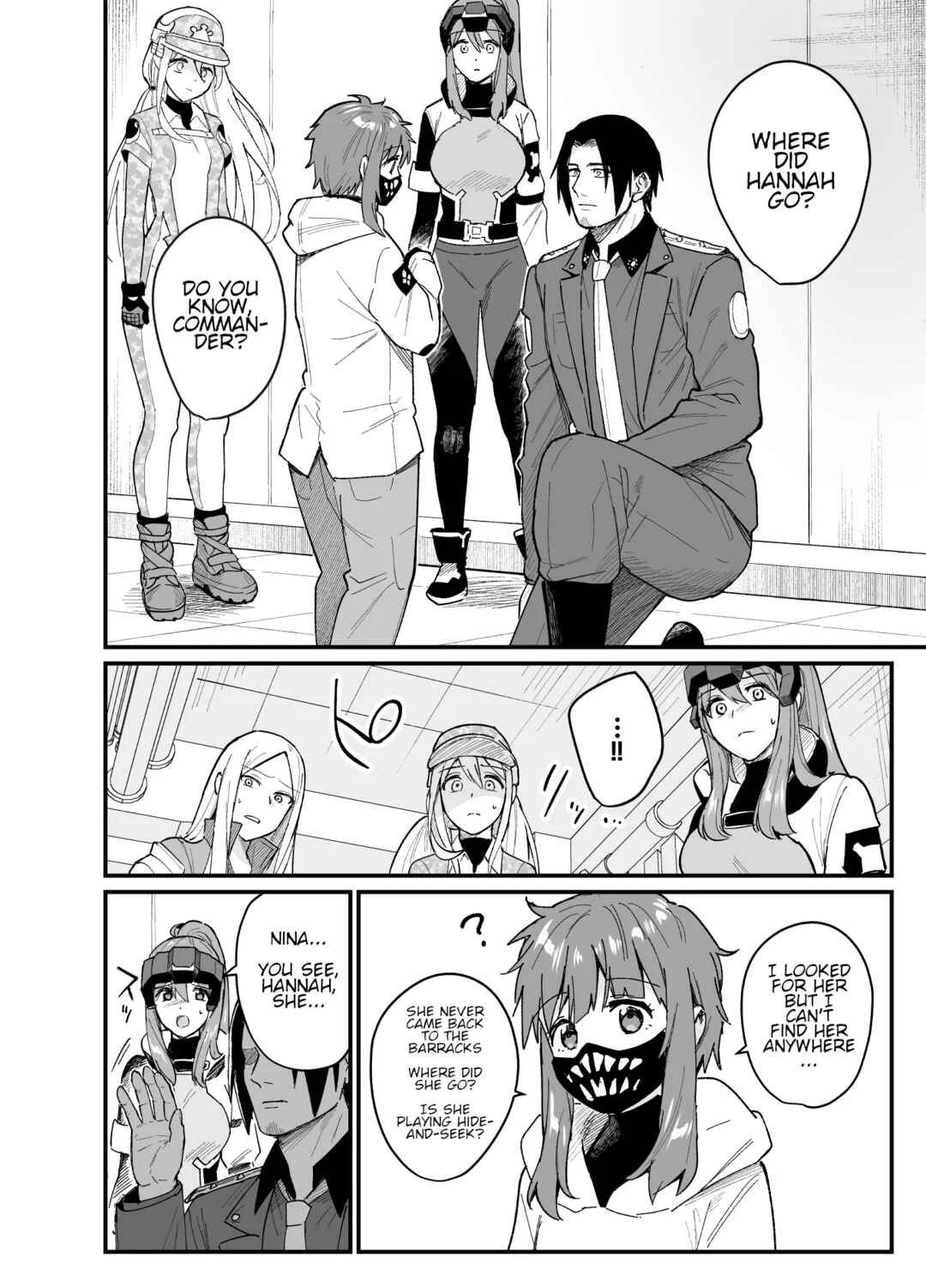 Goddess of Victory: Nikke - Ryousangata Nike x Sousaku Shikikan (Doujinshi) Chapter 2.5: Responsible for their lives - Page 4