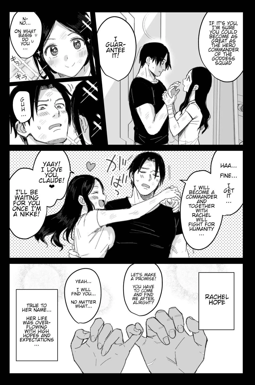 Goddess of Victory: Nikke - Ryousangata Nike x Sousaku Shikikan (Doujinshi) Chapter 2: Scar covered hands - Page 6