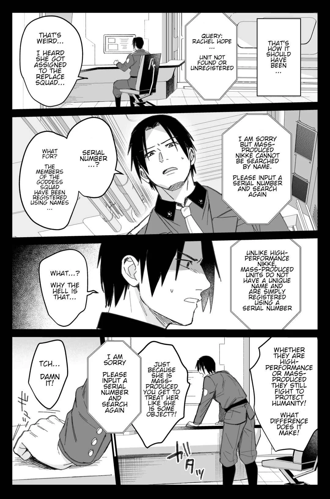 Goddess of Victory: Nikke - Ryousangata Nike x Sousaku Shikikan (Doujinshi) Chapter 2: Scar covered hands - Page 7