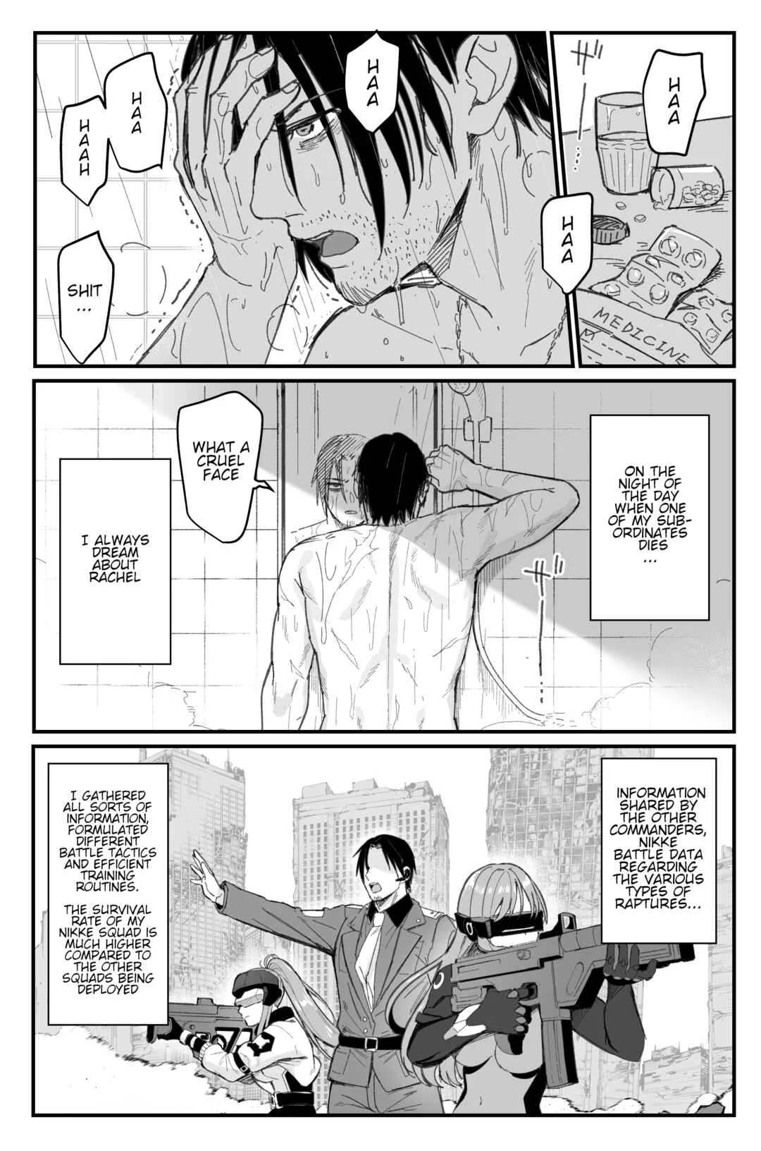 Goddess of Victory: Nikke - Ryousangata Nike x Sousaku Shikikan (Doujinshi) Chapter 2: Scar covered hands - Page 9