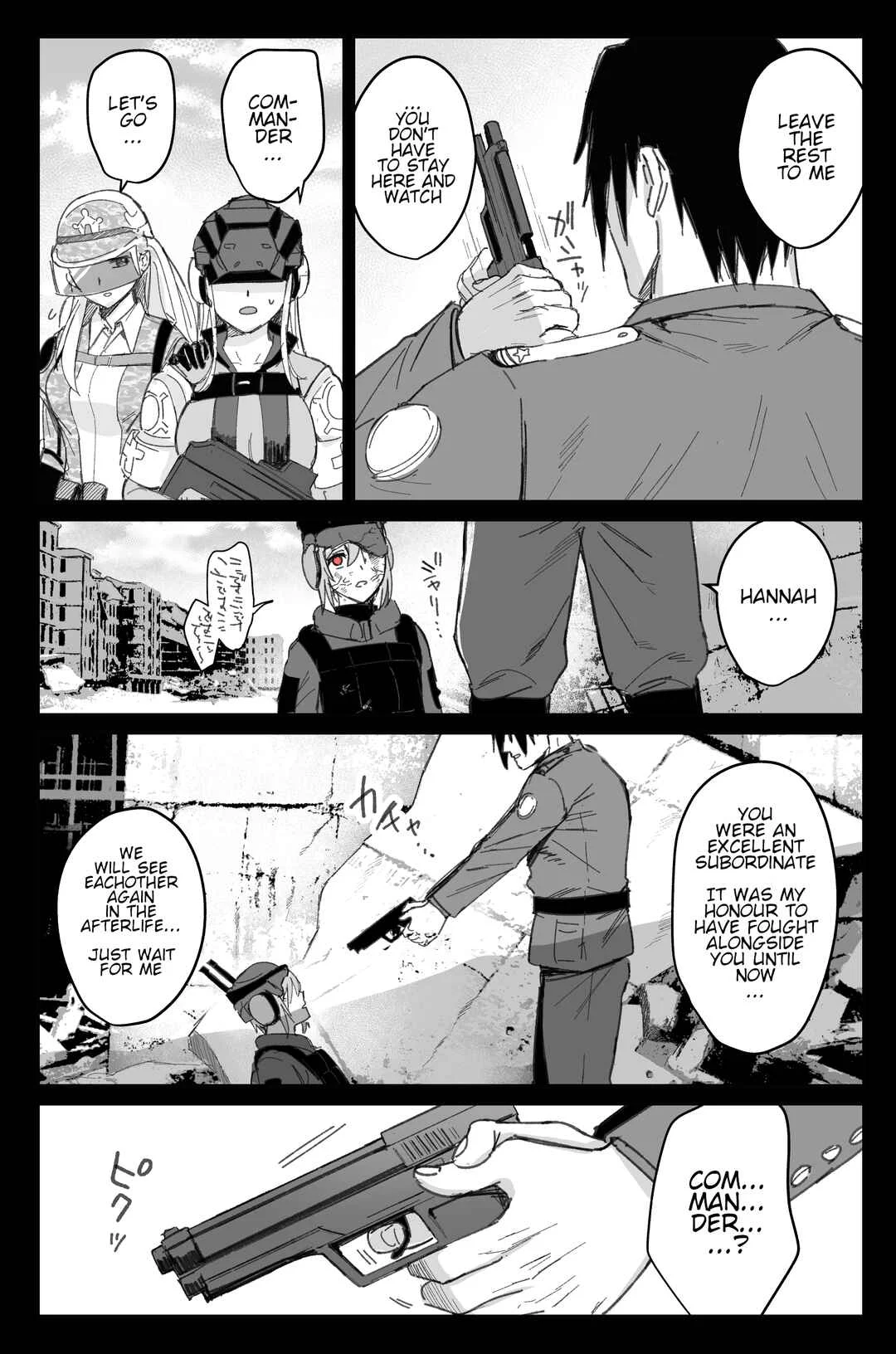 Goddess of Victory: Nikke - Ryousangata Nike x Sousaku Shikikan (Doujinshi) Chapter 2: Scar covered hands - Page 11