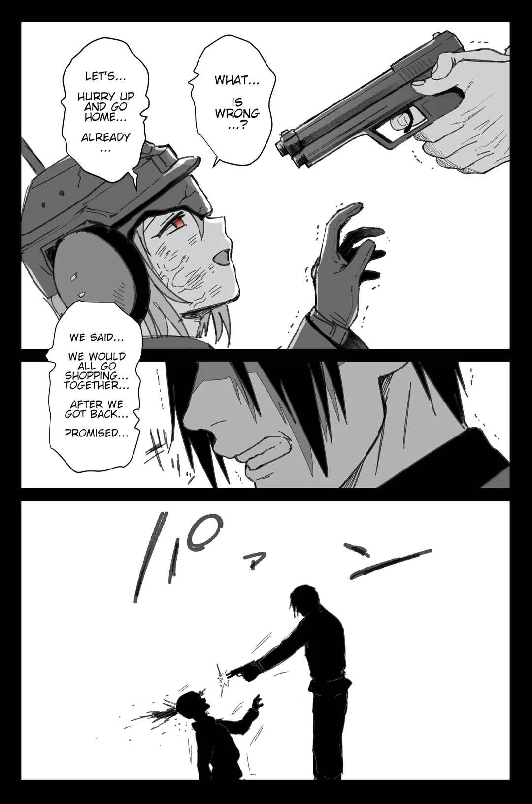Goddess of Victory: Nikke - Ryousangata Nike x Sousaku Shikikan (Doujinshi) Chapter 2: Scar covered hands - Page 12