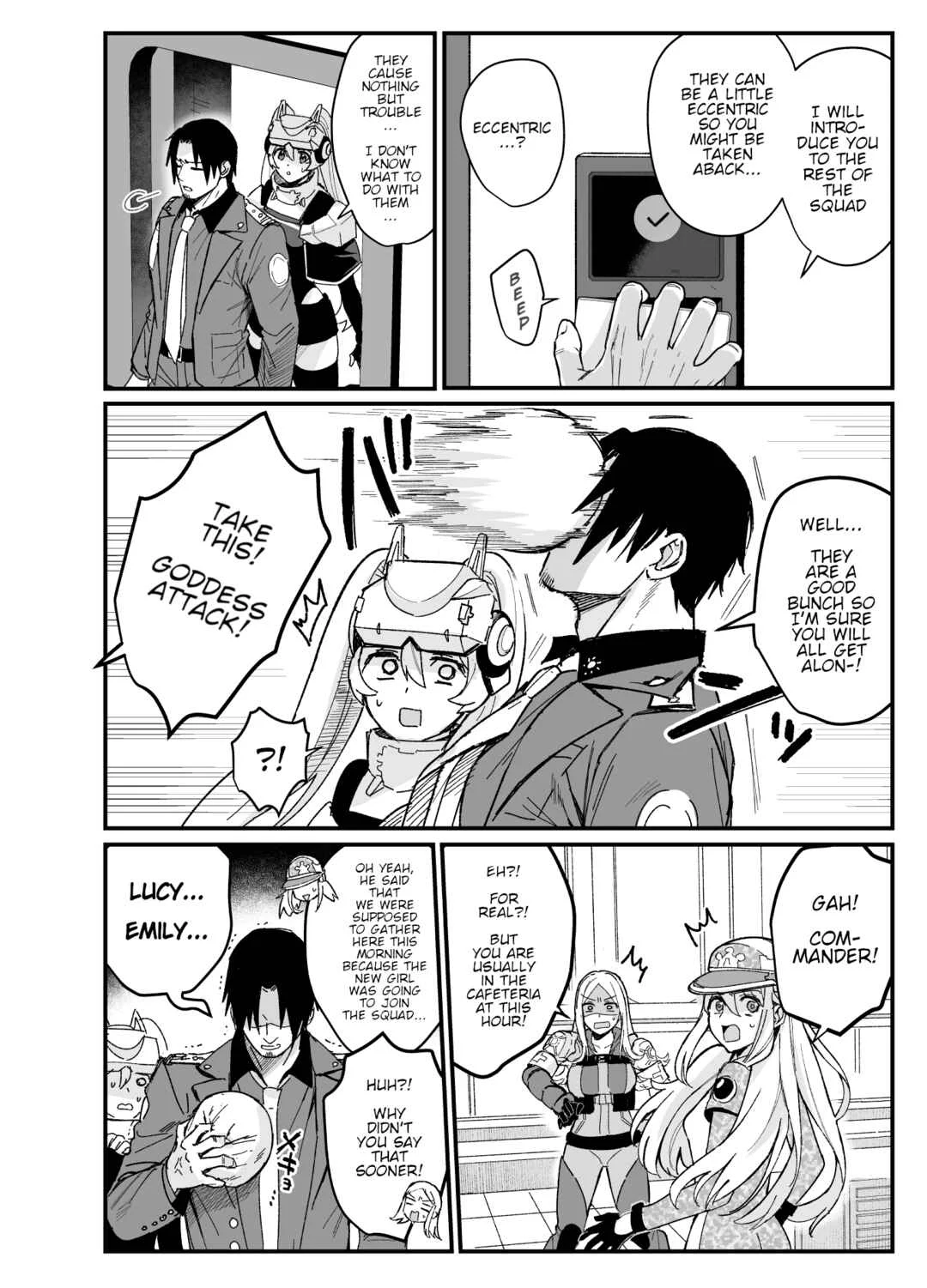Goddess of Victory: Nikke - Ryousangata Nike x Sousaku Shikikan (Doujinshi) Chapter 3: The 8th Squad of the Replace Team - Page 4
