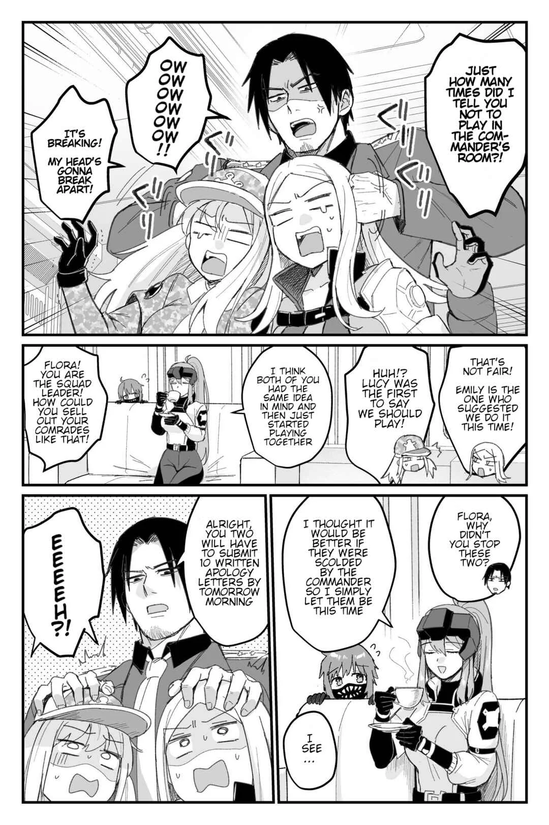 Goddess of Victory: Nikke - Ryousangata Nike x Sousaku Shikikan (Doujinshi) Chapter 3: The 8th Squad of the Replace Team - Page 5