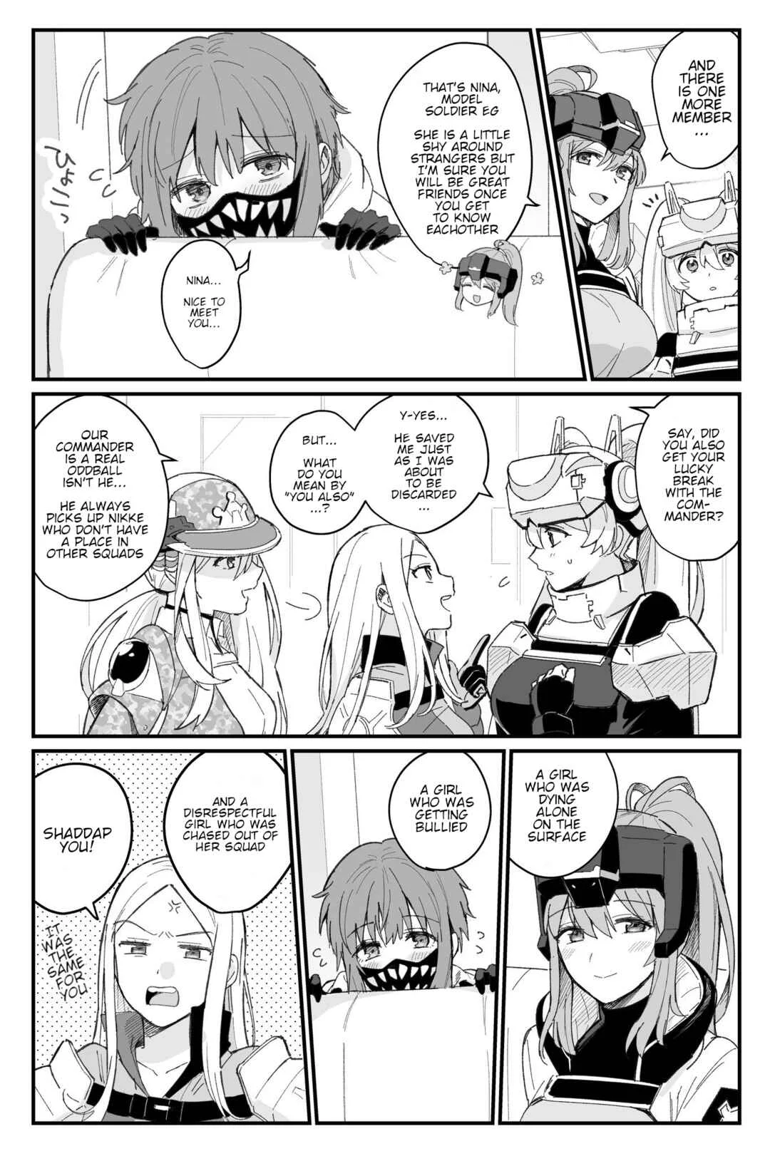 Goddess of Victory: Nikke - Ryousangata Nike x Sousaku Shikikan (Doujinshi) Chapter 3: The 8th Squad of the Replace Team - Page 8