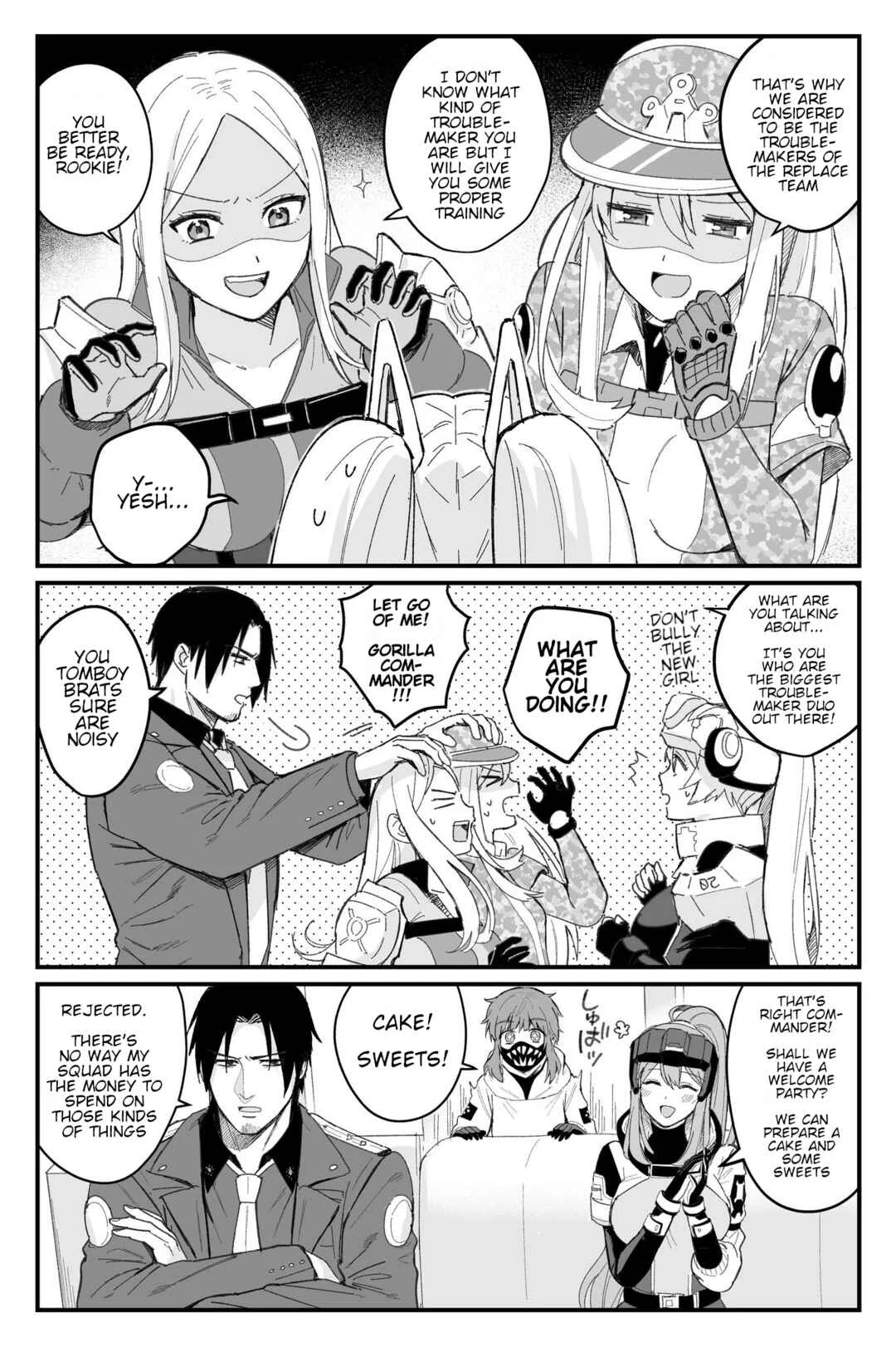 Goddess of Victory: Nikke - Ryousangata Nike x Sousaku Shikikan (Doujinshi) Chapter 3: The 8th Squad of the Replace Team - Page 9