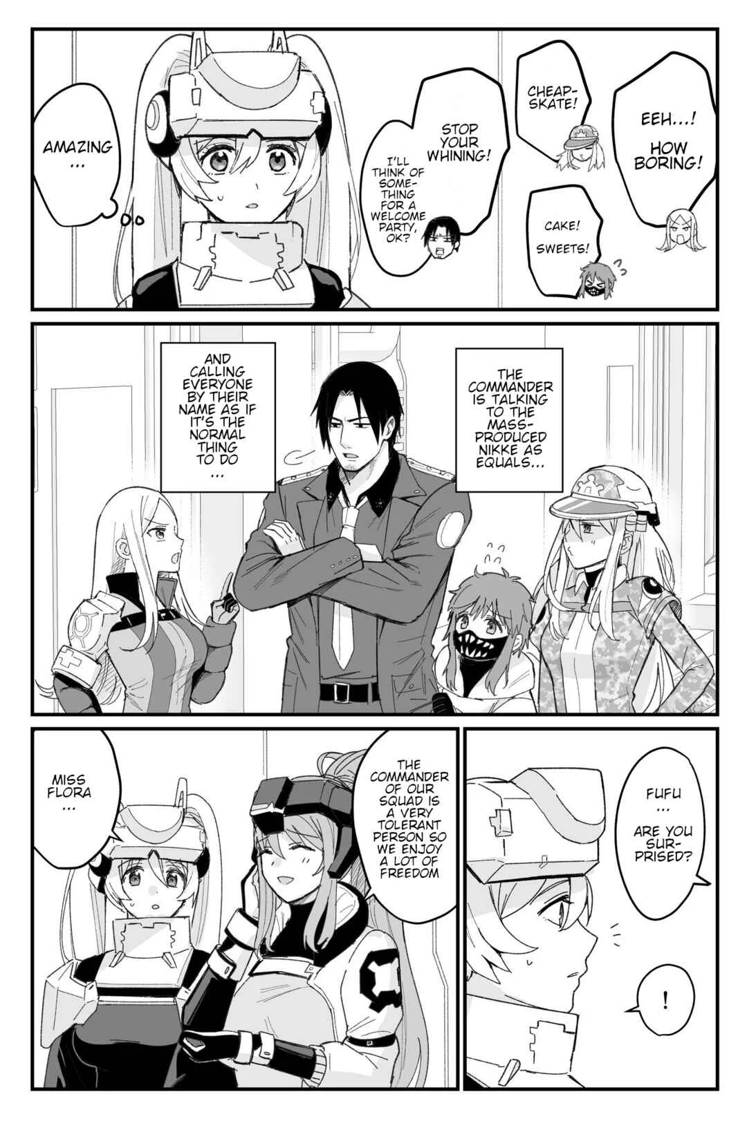 Goddess of Victory: Nikke - Ryousangata Nike x Sousaku Shikikan (Doujinshi) Chapter 3: The 8th Squad of the Replace Team - Page 10