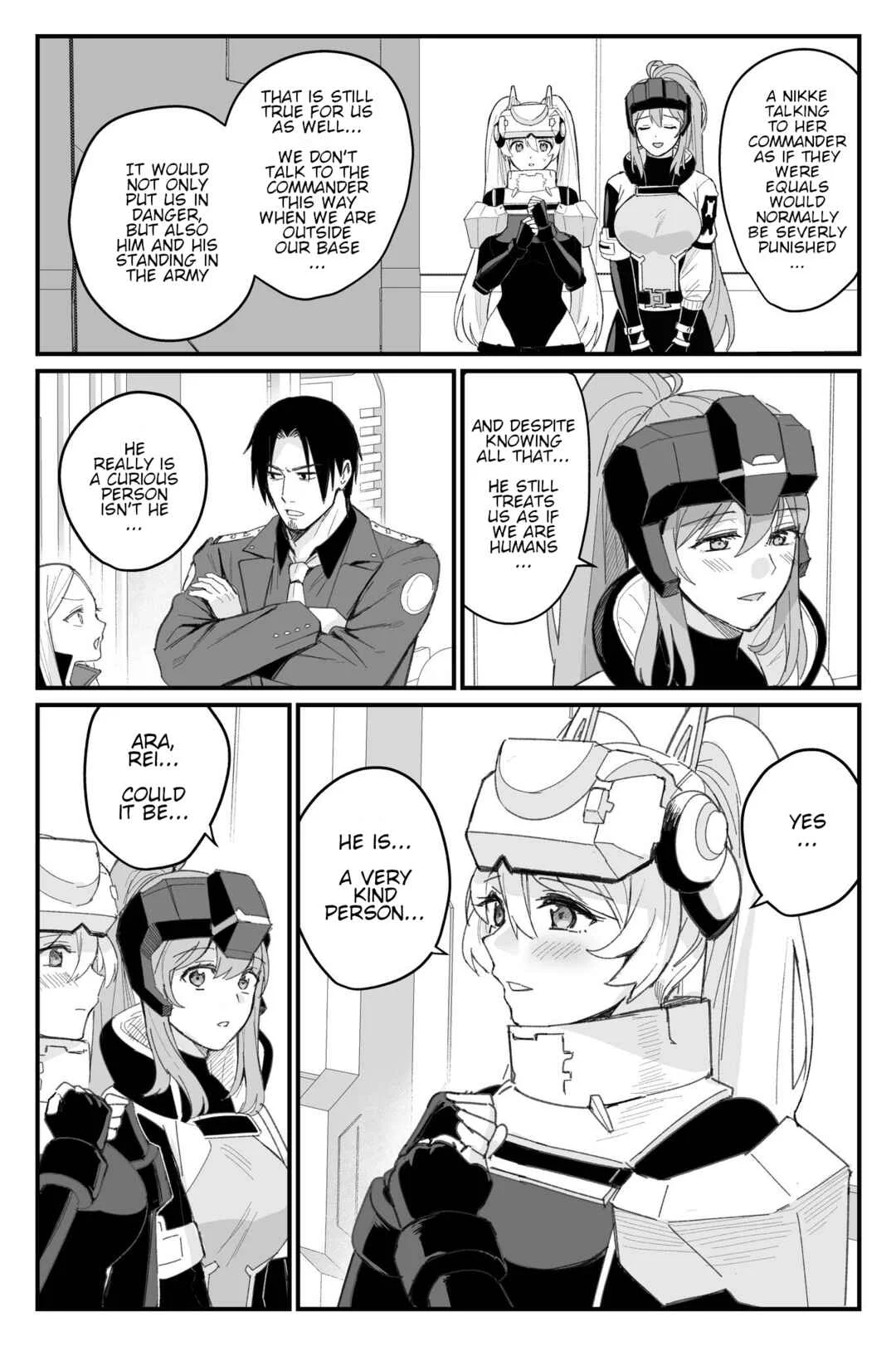 Goddess of Victory: Nikke - Ryousangata Nike x Sousaku Shikikan (Doujinshi) Chapter 3: The 8th Squad of the Replace Team - Page 11