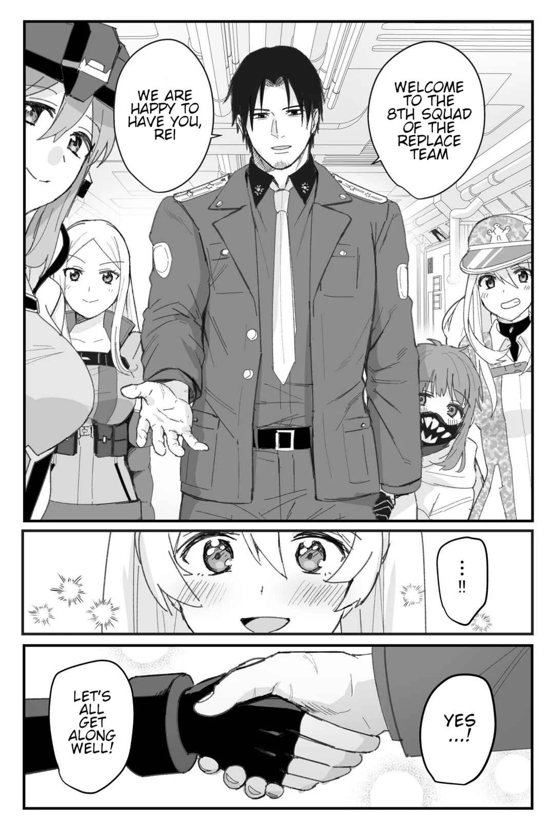 Goddess of Victory: Nikke - Ryousangata Nike x Sousaku Shikikan (Doujinshi) Chapter 3: The 8th Squad of the Replace Team - Page 14