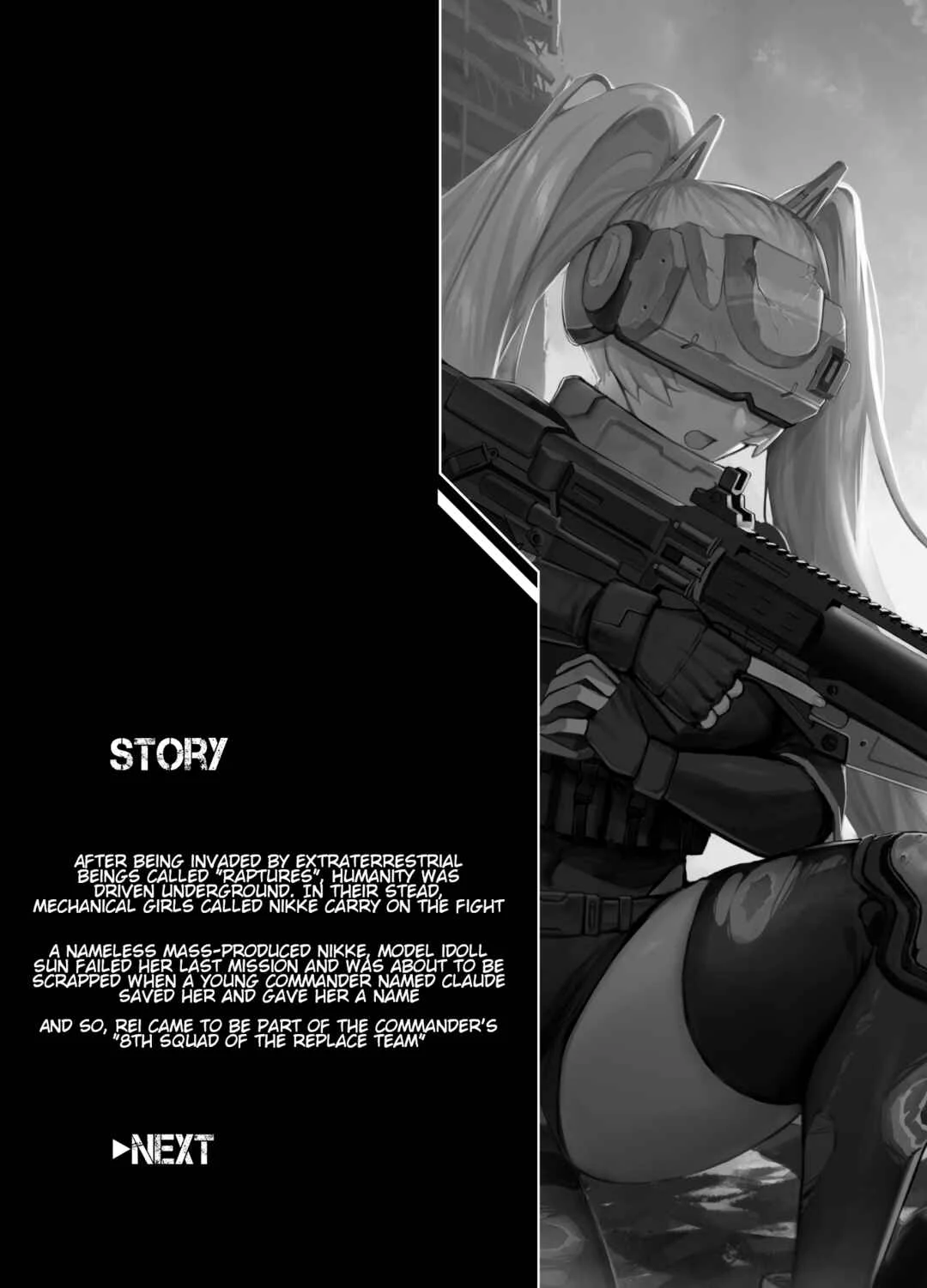 Goddess of Victory: Nikke - Ryousangata Nike x Sousaku Shikikan (Doujinshi) Chapter 4: A new squad - Page 1
