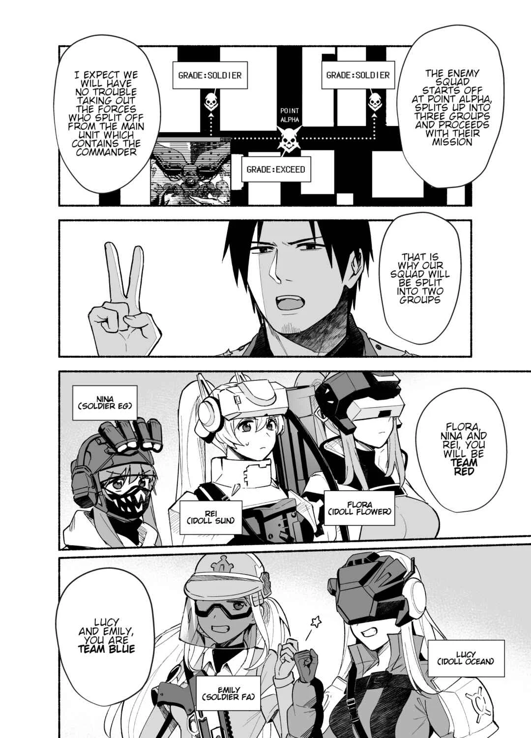 Goddess of Victory: Nikke - Ryousangata Nike x Sousaku Shikikan (Doujinshi) Chapter 4: A new squad - Page 3