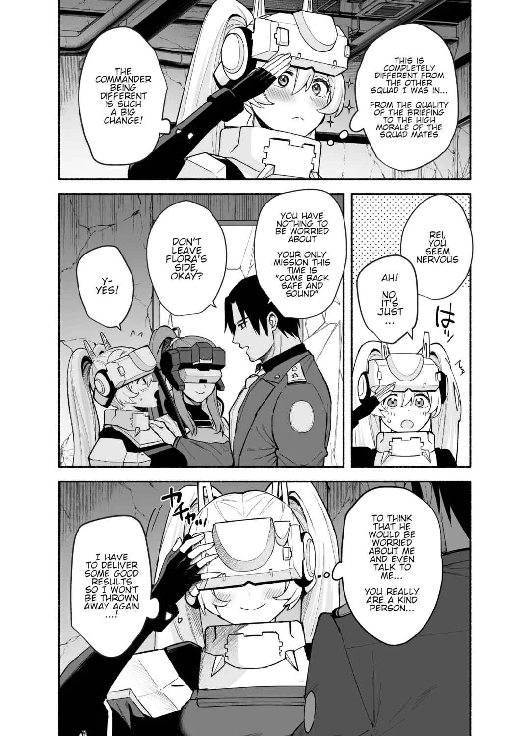 Goddess of Victory: Nikke - Ryousangata Nike x Sousaku Shikikan (Doujinshi) Chapter 4: A new squad - Page 7