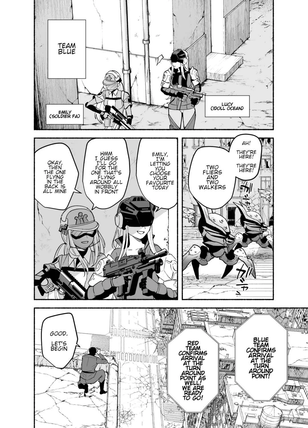 Goddess of Victory: Nikke - Ryousangata Nike x Sousaku Shikikan (Doujinshi) Chapter 4: A new squad - Page 9