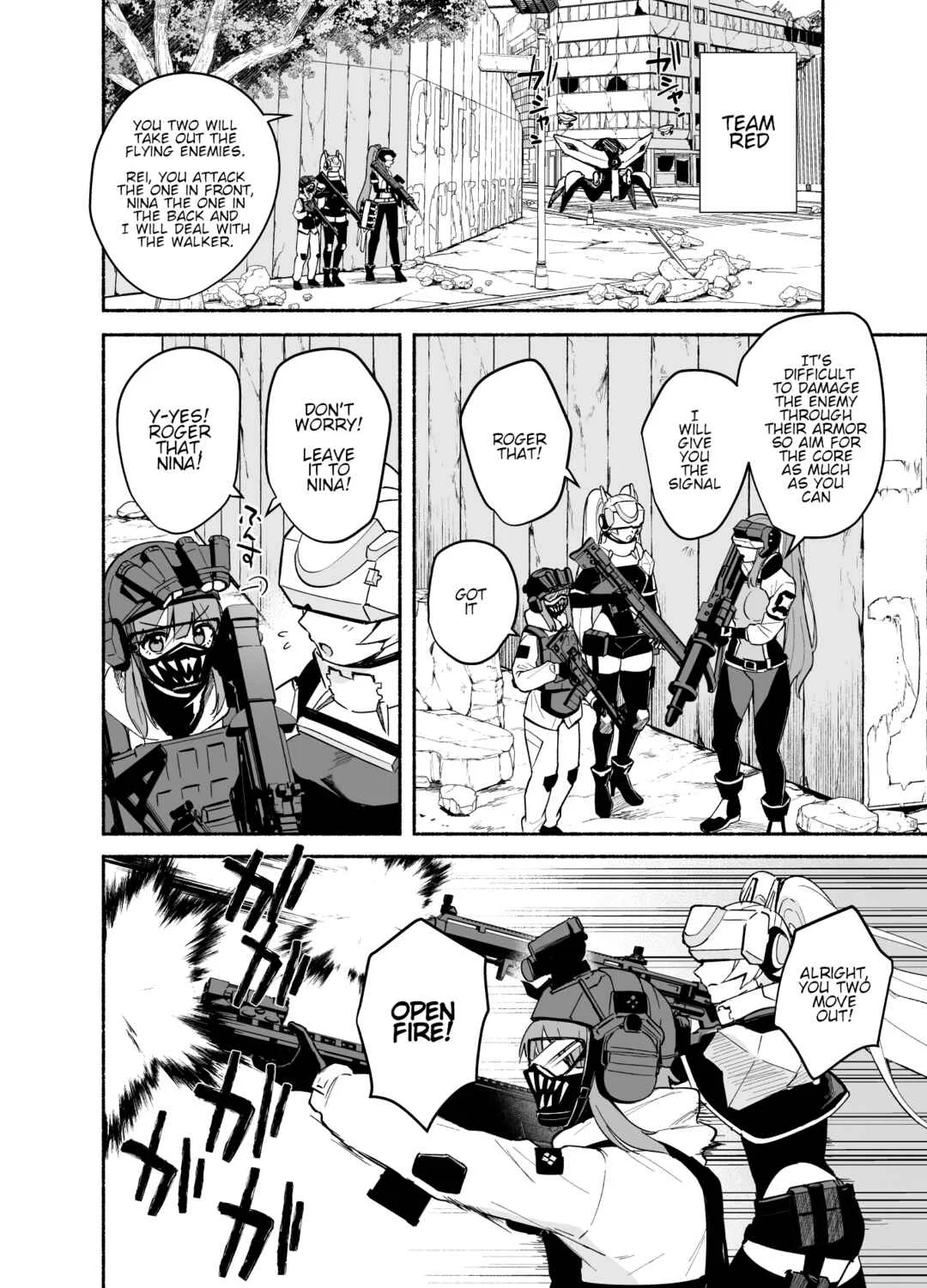 Goddess of Victory: Nikke - Ryousangata Nike x Sousaku Shikikan (Doujinshi) Chapter 4: A new squad - Page 13
