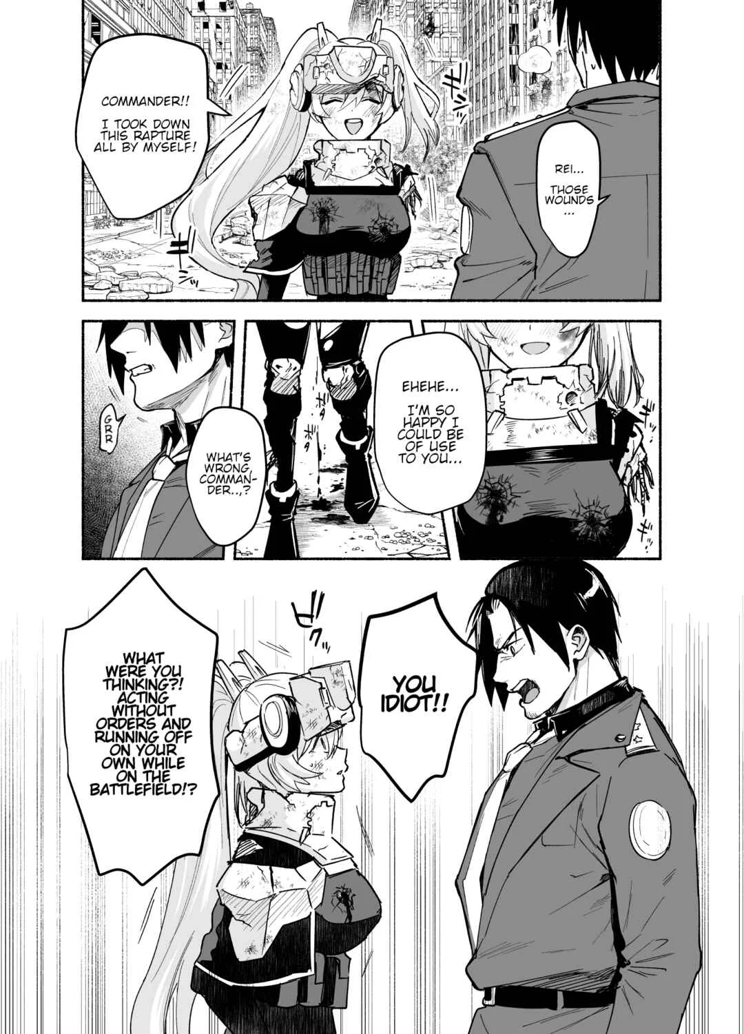 Goddess of Victory: Nikke - Ryousangata Nike x Sousaku Shikikan (Doujinshi) Chapter 5: The things we want - Page 7