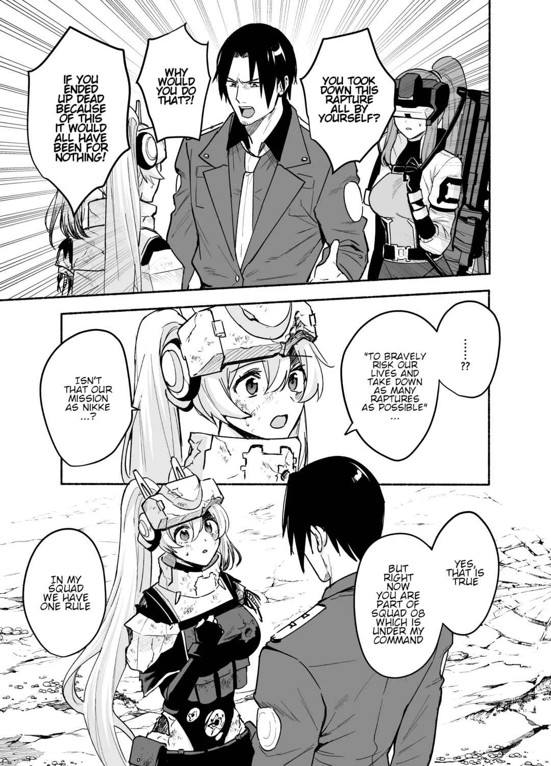 Goddess of Victory: Nikke - Ryousangata Nike x Sousaku Shikikan (Doujinshi) Chapter 5: The things we want - Page 8