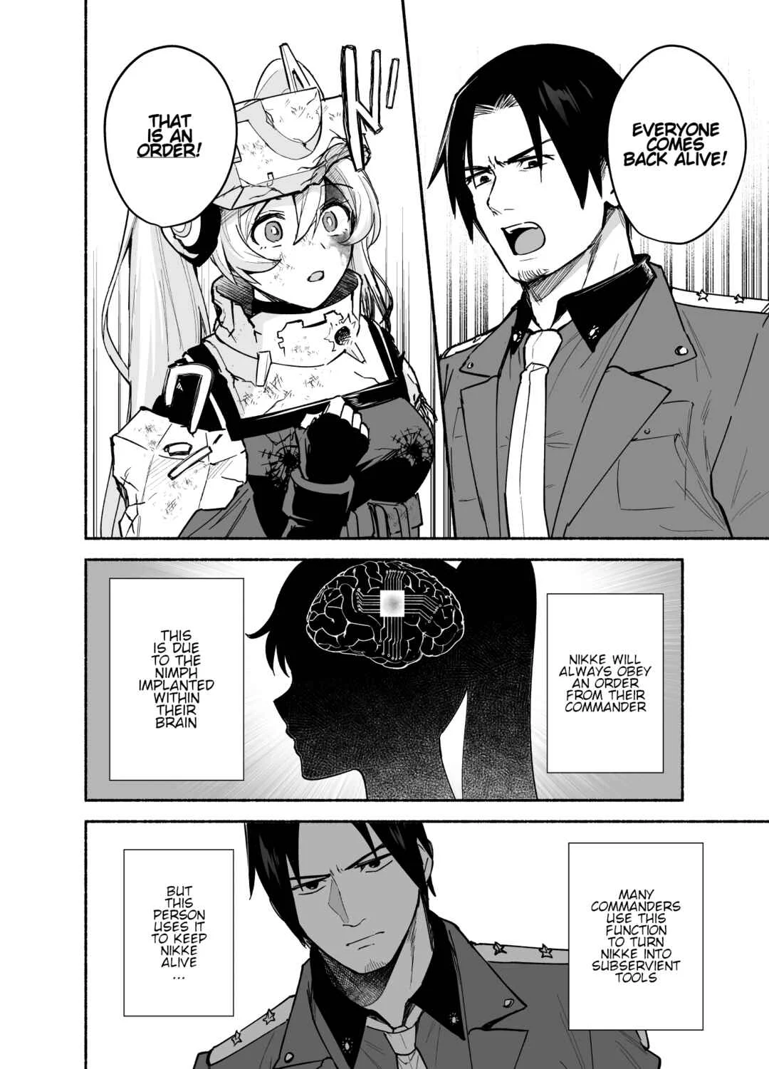 Goddess of Victory: Nikke - Ryousangata Nike x Sousaku Shikikan (Doujinshi) Chapter 5: The things we want - Page 9