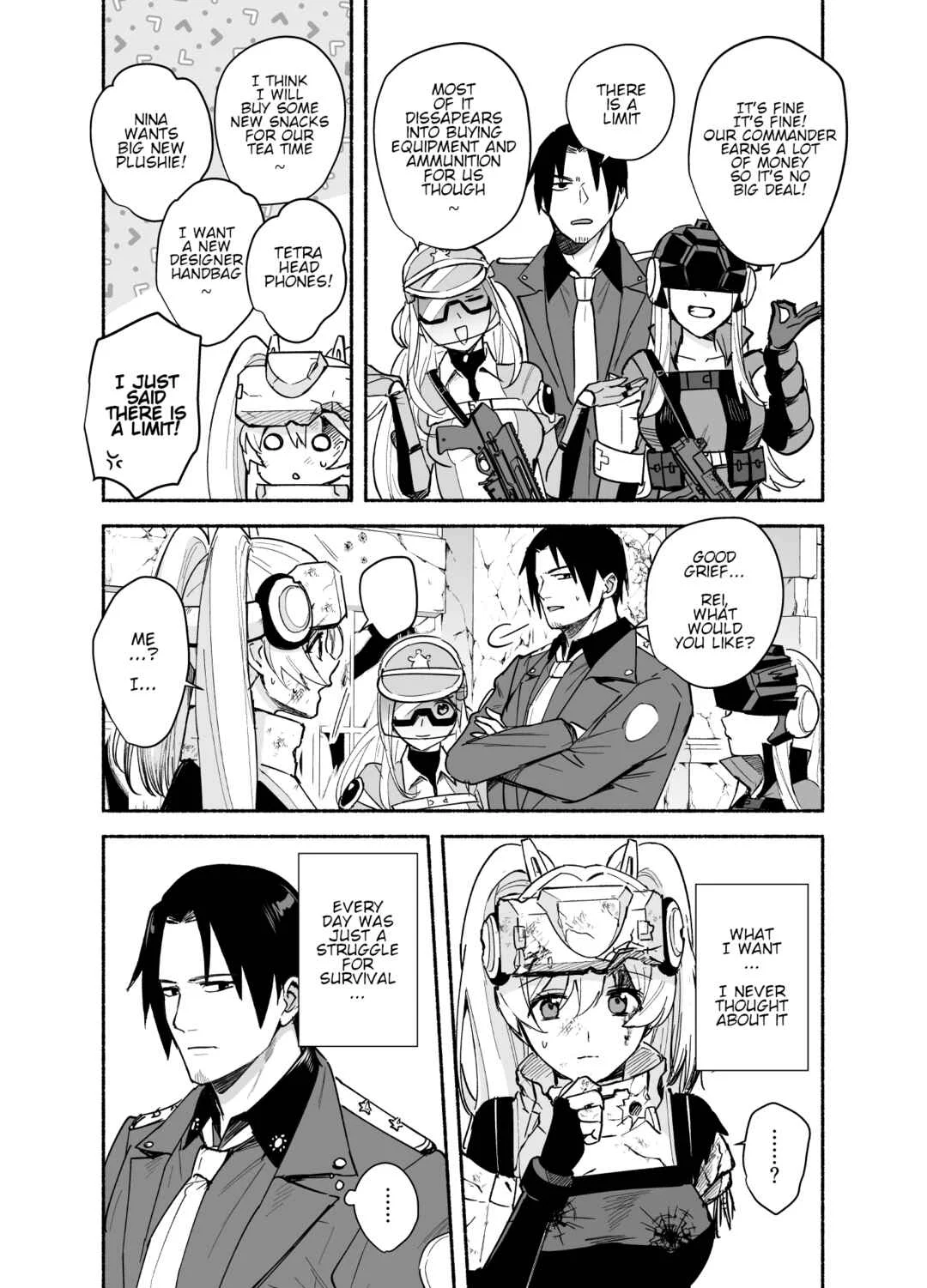 Goddess of Victory: Nikke - Ryousangata Nike x Sousaku Shikikan (Doujinshi) Chapter 5: The things we want - Page 15