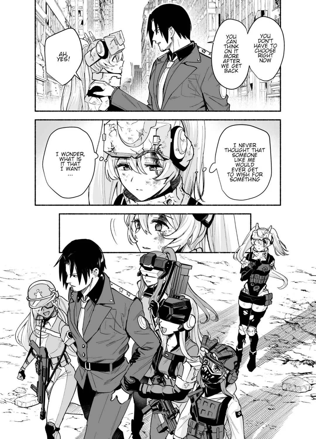 Goddess of Victory: Nikke - Ryousangata Nike x Sousaku Shikikan (Doujinshi) Chapter 5: The things we want - Page 16