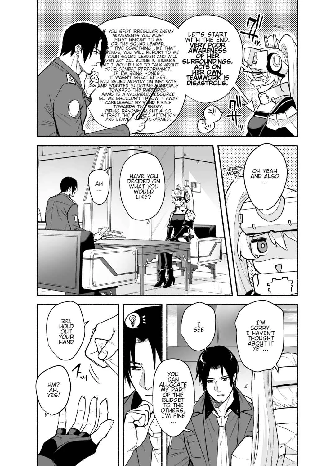 Goddess of Victory: Nikke - Ryousangata Nike x Sousaku Shikikan (Doujinshi) Chapter 5: The things we want - Page 18