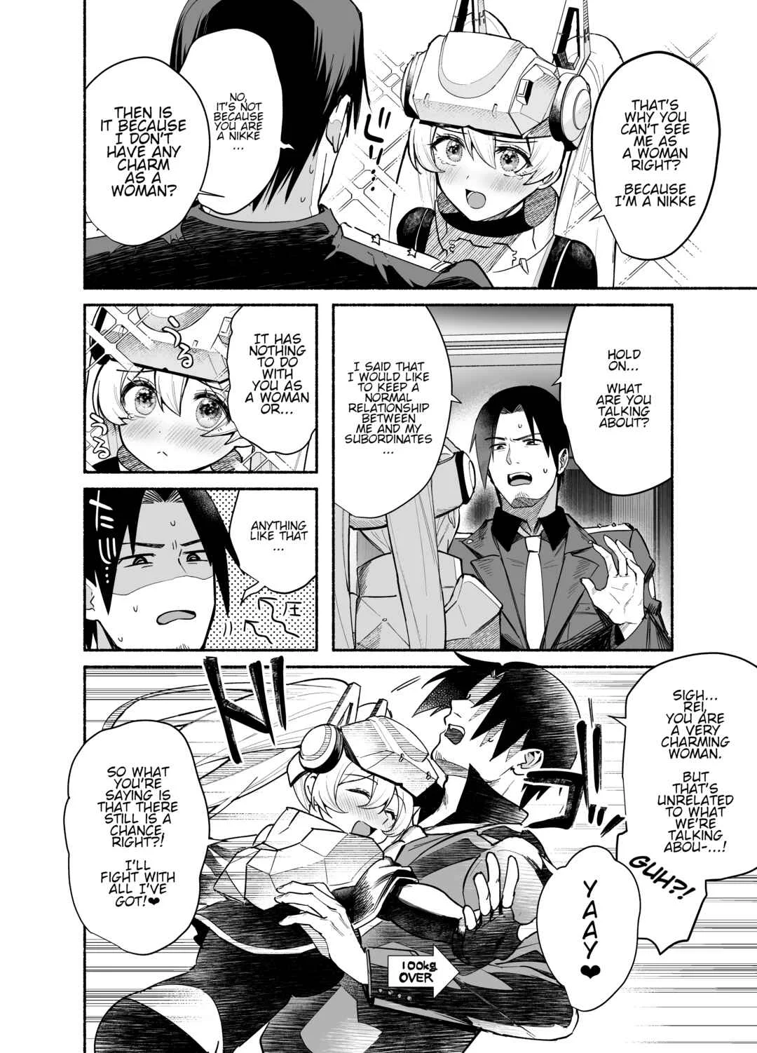 Goddess of Victory: Nikke - Ryousangata Nike x Sousaku Shikikan (Doujinshi) Chapter 6: Value of living - Page 6