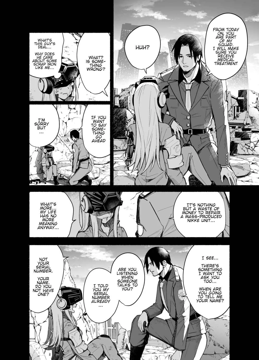 Goddess of Victory: Nikke - Ryousangata Nike x Sousaku Shikikan (Doujinshi) Chapter 6: Value of living - Page 20