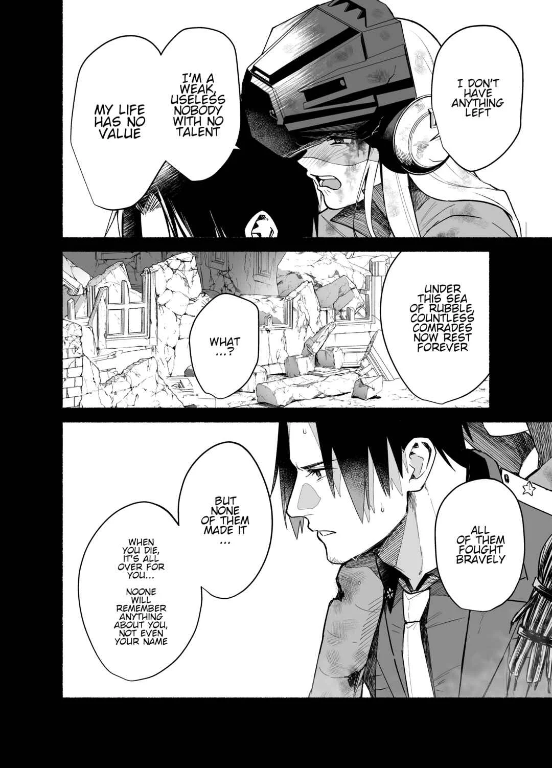 Goddess of Victory: Nikke - Ryousangata Nike x Sousaku Shikikan (Doujinshi) Chapter 6: Value of living - Page 34
