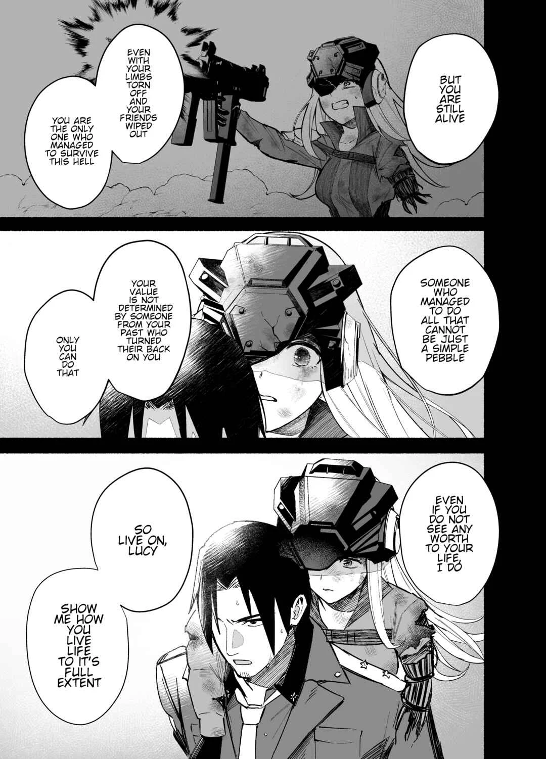 Goddess of Victory: Nikke - Ryousangata Nike x Sousaku Shikikan (Doujinshi) Chapter 6: Value of living - Page 35