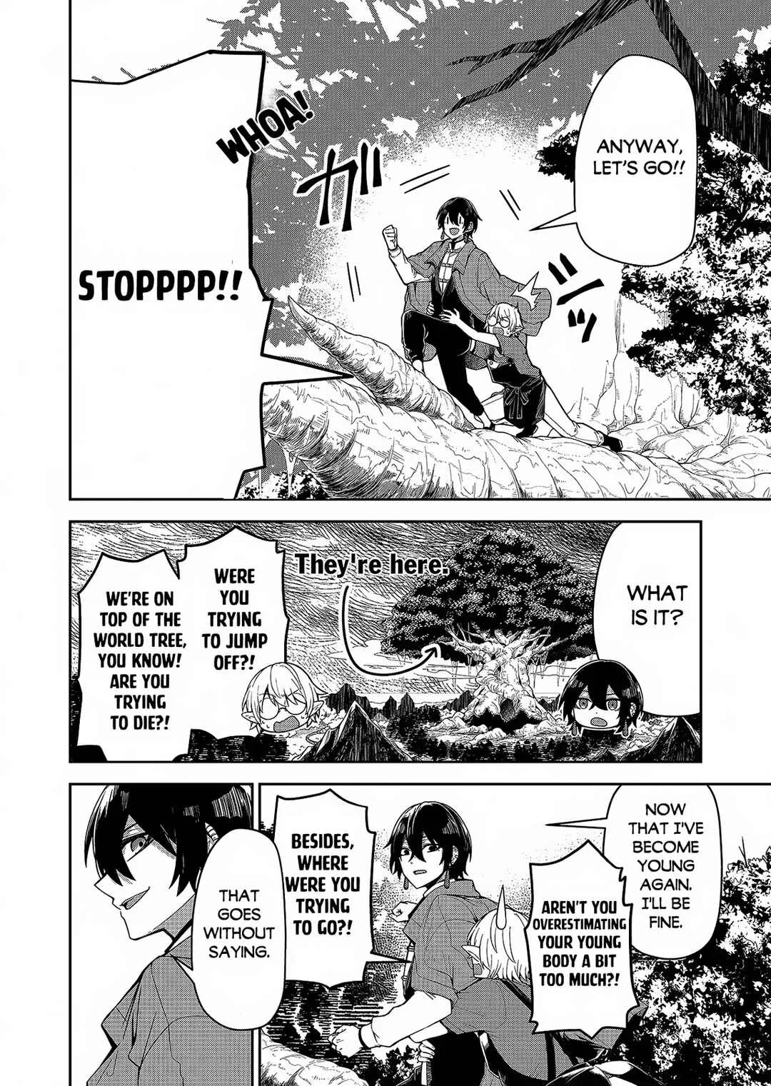 Goinkyo Maou-sama no Kaerizaki ~Totsujo Wakagaetta Sensendai Maou-sama wa Choppiri H na Nazo Bujutsu de Josondanpi no Sekai wo Heiteisuru~ Chapter 1: A Geezer Named Jeezer Who Rejuvenated into a Young Man (Part One) - Page 20