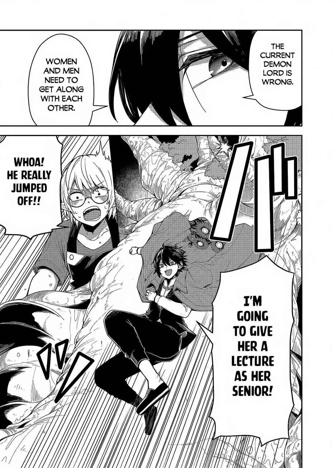 Goinkyo Maou-sama no Kaerizaki ~Totsujo Wakagaetta Sensendai Maou-sama wa Choppiri H na Nazo Bujutsu de Josondanpi no Sekai wo Heiteisuru~ Chapter 1: A Geezer Named Jeezer Who Rejuvenated into a Young Man (Part One) - Page 21