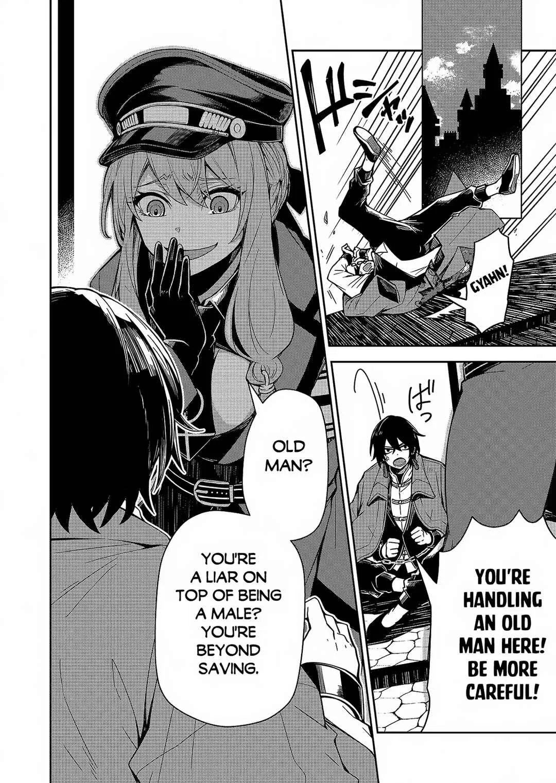 Goinkyo Maou-sama no Kaerizaki ~Totsujo Wakagaetta Sensendai Maou-sama wa Choppiri H na Nazo Bujutsu de Josondanpi no Sekai wo Heiteisuru~ Chapter 1: A Geezer Named Jeezer Who Rejuvenated into a Young Man (Part One) - Page 32