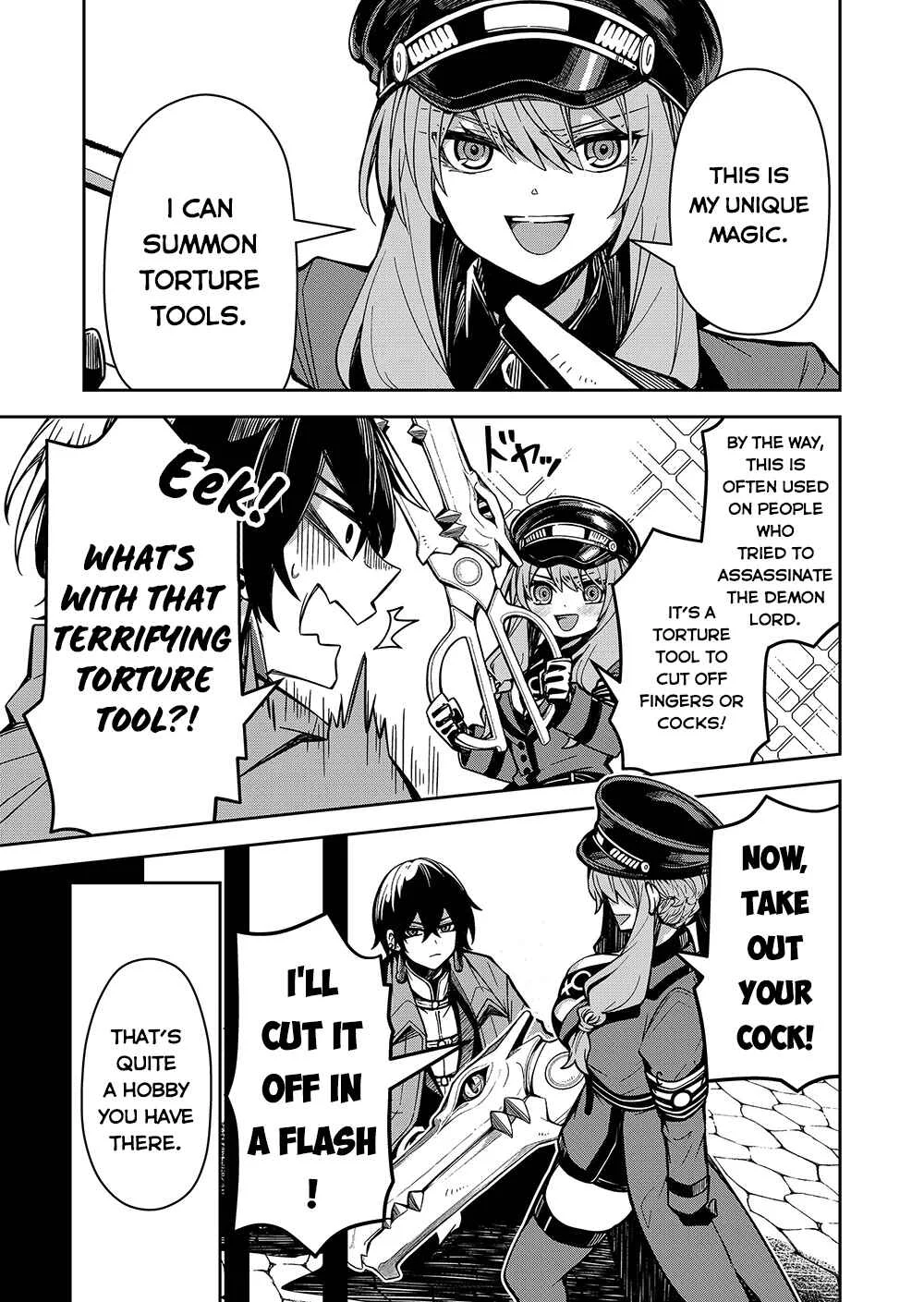 Goinkyo Maou-sama no Kaerizaki ~Totsujo Wakagaetta Sensendai Maou-sama wa Choppiri H na Nazo Bujutsu de Josondanpi no Sekai wo Heiteisuru~ Chapter 2: A Geezer named Jeezer who Rejuvenated into a Young Man (Part Two) - Page 4