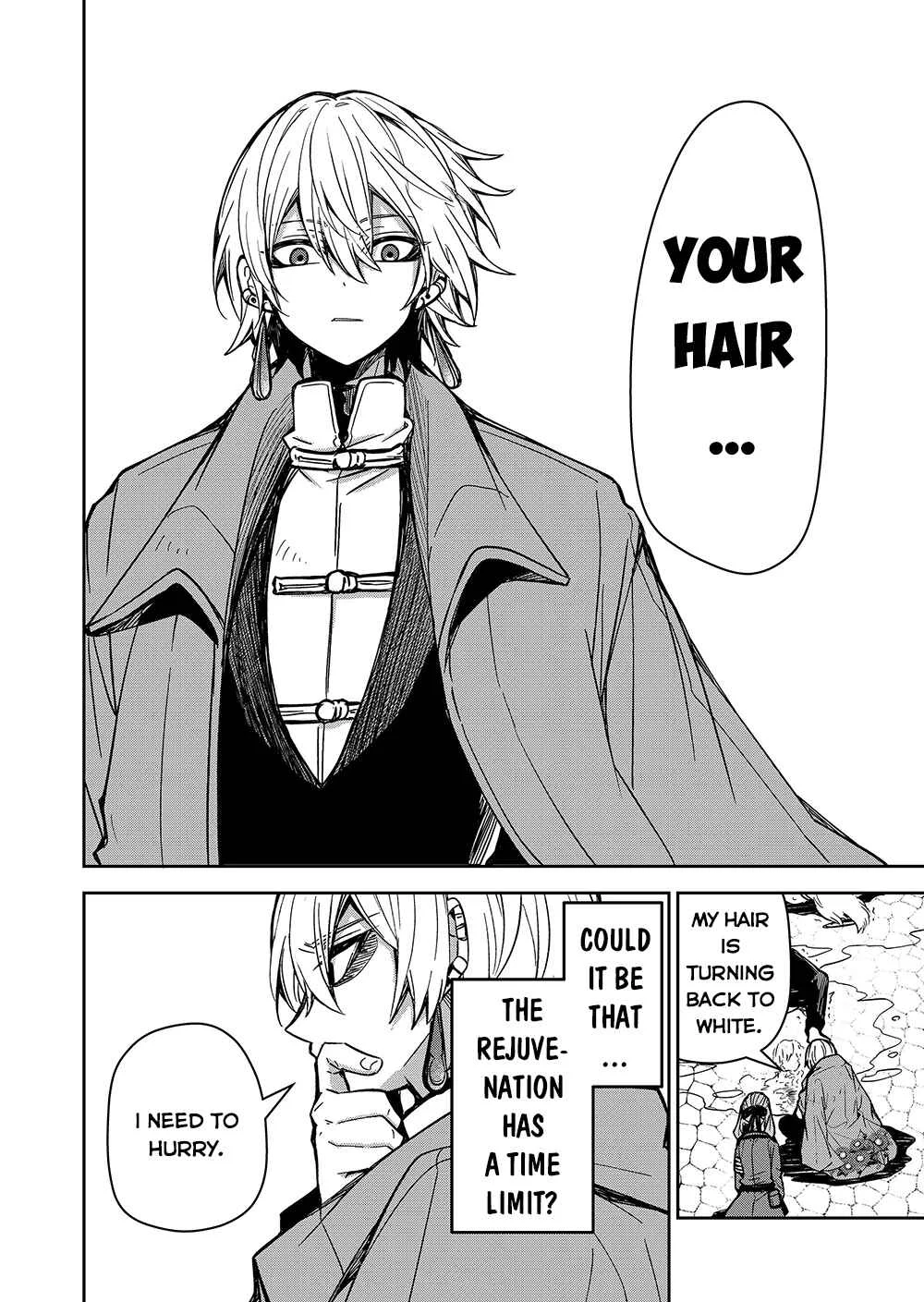 Goinkyo Maou-sama no Kaerizaki ~Totsujo Wakagaetta Sensendai Maou-sama wa Choppiri H na Nazo Bujutsu de Josondanpi no Sekai wo Heiteisuru~ Chapter 2: A Geezer named Jeezer who Rejuvenated into a Young Man (Part Two) - Page 32