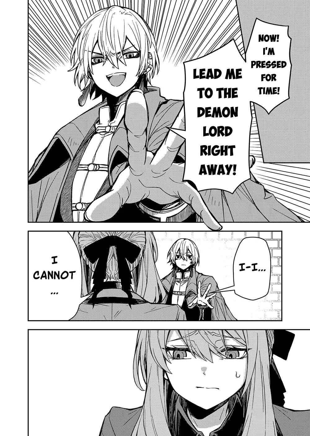 Goinkyo Maou-sama no Kaerizaki ~Totsujo Wakagaetta Sensendai Maou-sama wa Choppiri H na Nazo Bujutsu de Josondanpi no Sekai wo Heiteisuru~ Chapter 2: A Geezer named Jeezer who Rejuvenated into a Young Man (Part Two) - Page 34