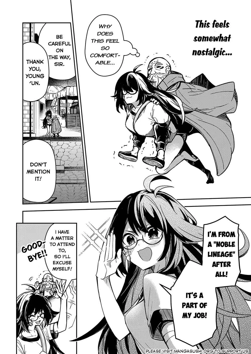 Goinkyo Maou-sama no Kaerizaki ~Totsujo Wakagaetta Sensendai Maou-sama wa Choppiri H na Nazo Bujutsu de Josondanpi no Sekai wo Heiteisuru~ Chapter 3: The Girl, Riding - Page 19