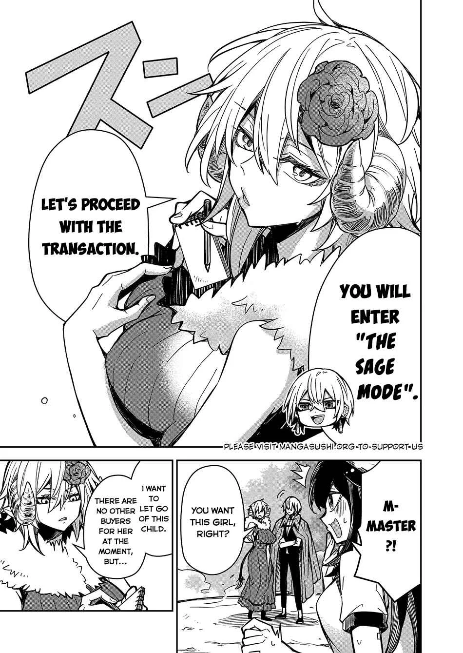 Goinkyo Maou-sama no Kaerizaki ~Totsujo Wakagaetta Sensendai Maou-sama wa Choppiri H na Nazo Bujutsu de Josondanpi no Sekai wo Heiteisuru~ Chapter 5: Nojaike-san - Page 16